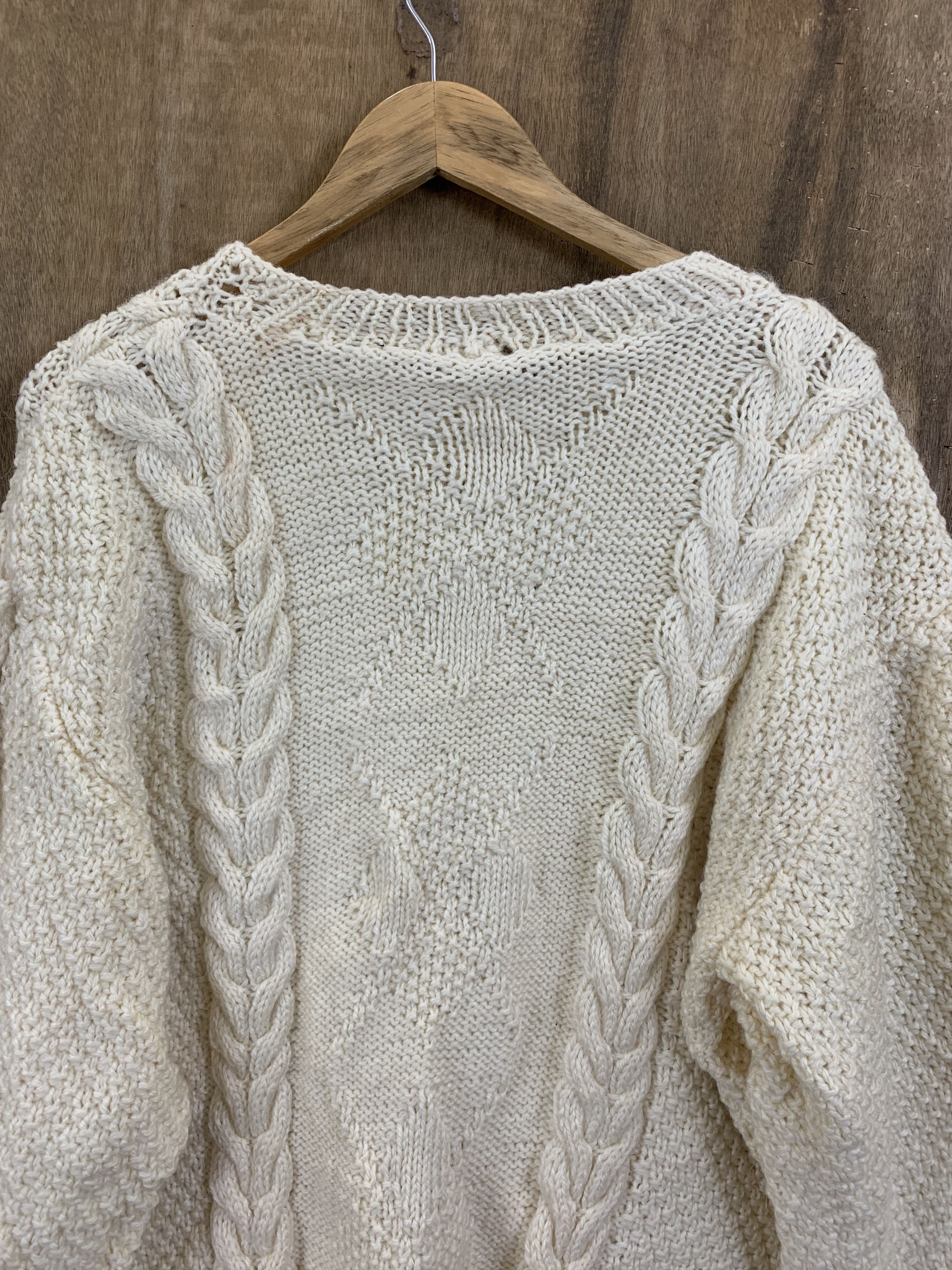 Homespun Knitwear Cable Knitwear Japanese Branded Vintage Style Womenswear Size L / US 10 / IT 46 - 8 Thumbnail