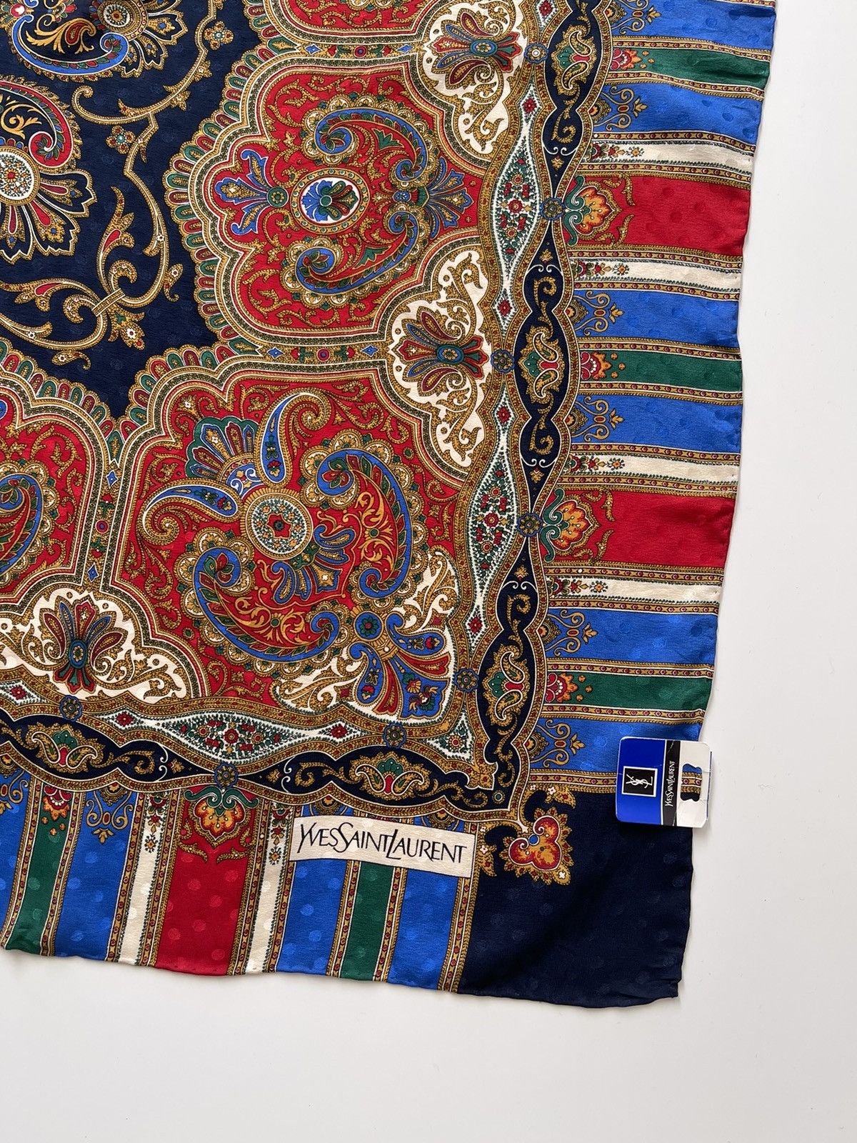 Yves Saint Laurent YSL Luxury Silk Scarves Size ONE SIZE - 5 Thumbnail