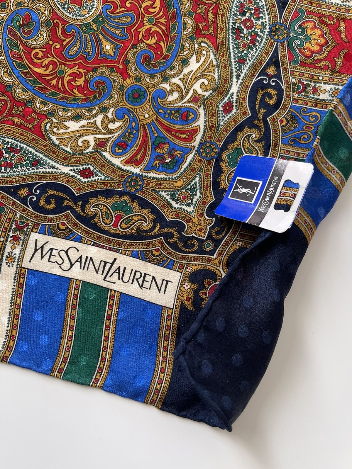 Yves Saint Laurent YSL Luxury Silk Scarves Size ONE SIZE - 8 Thumbnail