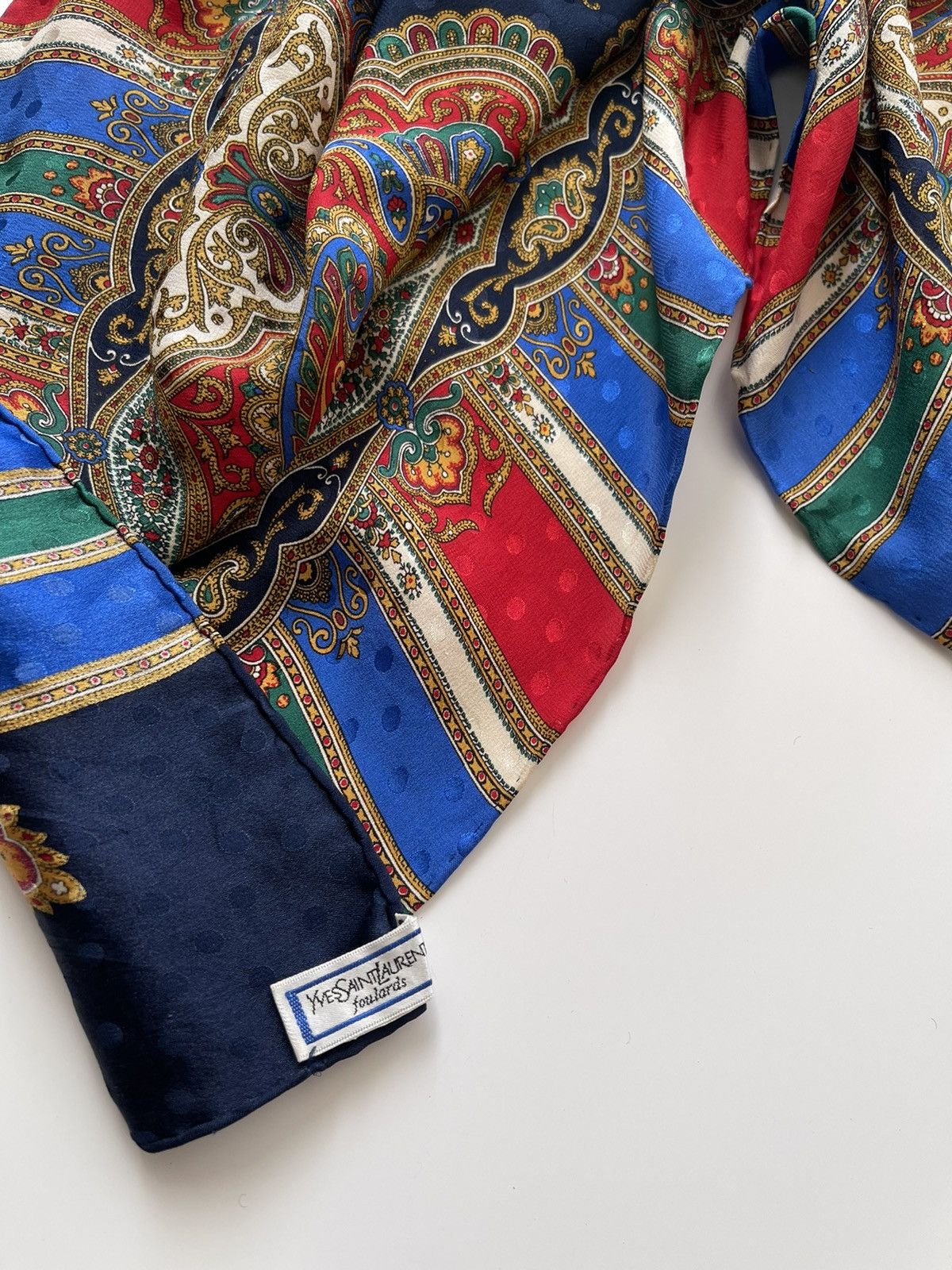 Yves Saint Laurent YSL Luxury Silk Scarves Size ONE SIZE - 9 Thumbnail