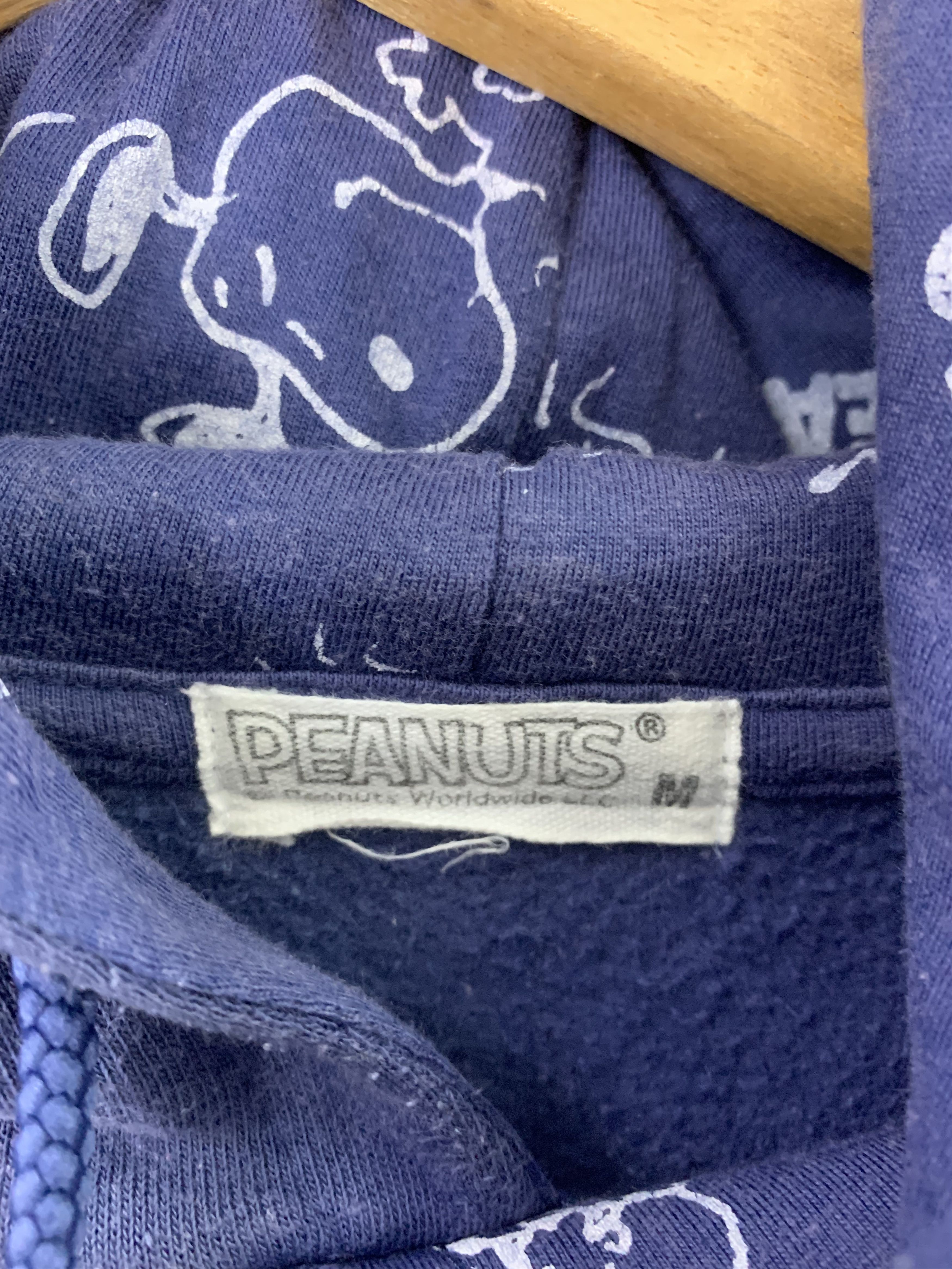 Peanuts Hoodies Peanuts Snoopy Astronouts Big Logo Vintage Size US M / EU 48-50 / 2 - 11 Thumbnail