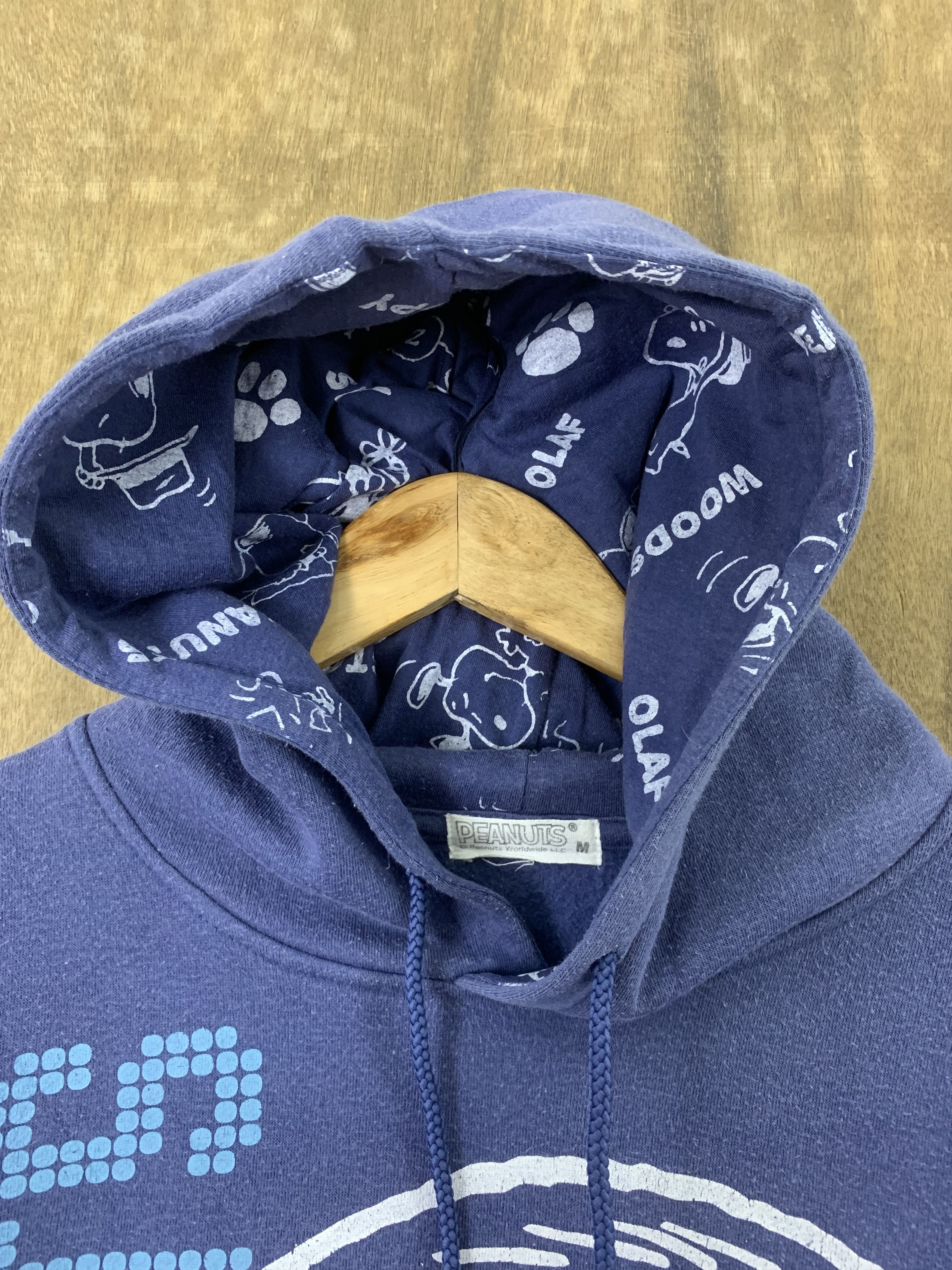 Peanuts Hoodies Peanuts Snoopy Astronouts Big Logo Vintage Size US M / EU 48-50 / 2 - 3 Thumbnail