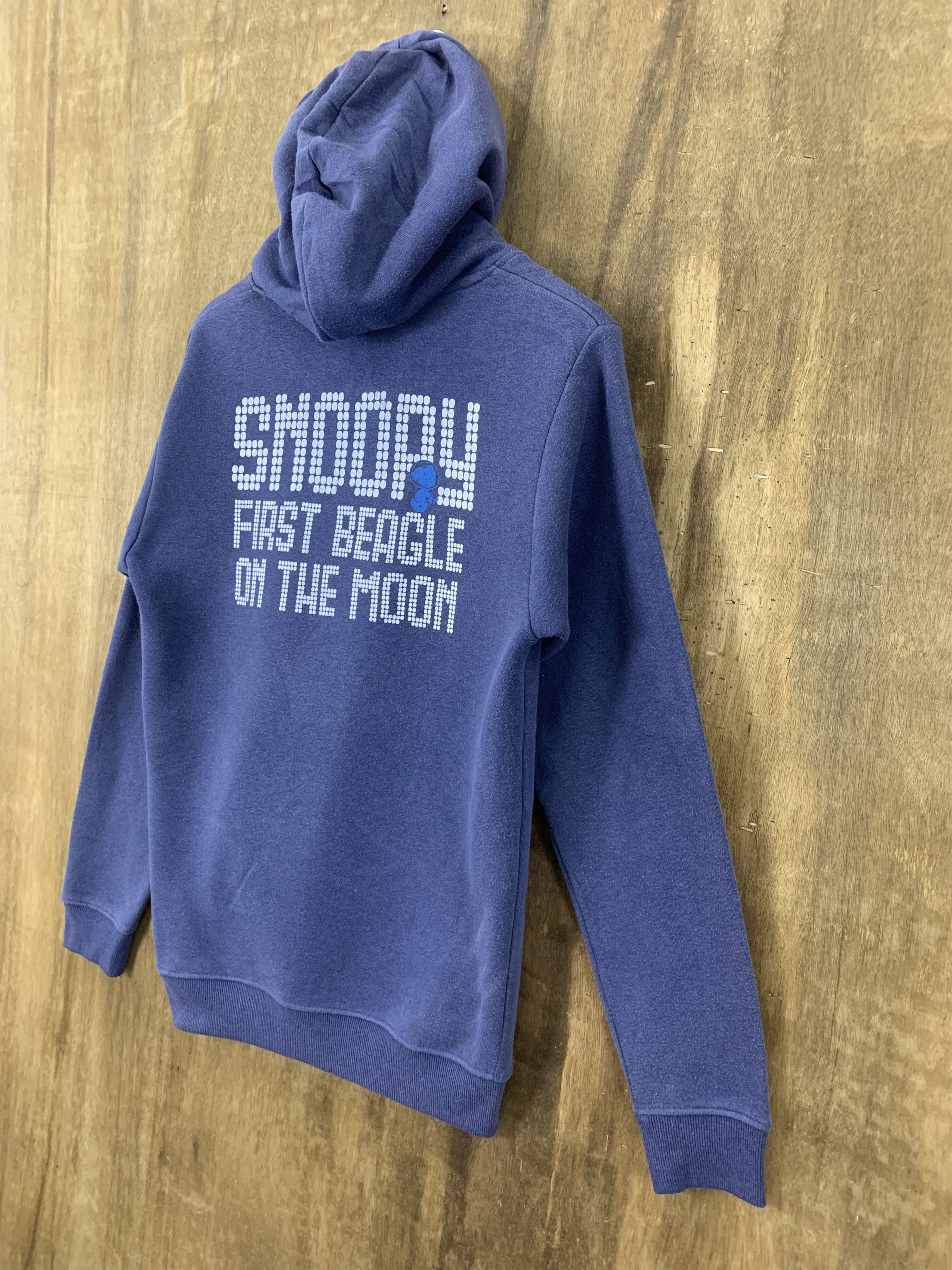 Peanuts Hoodies Peanuts Snoopy Astronouts Big Logo Vintage Size US M / EU 48-50 / 2 - 9 Thumbnail