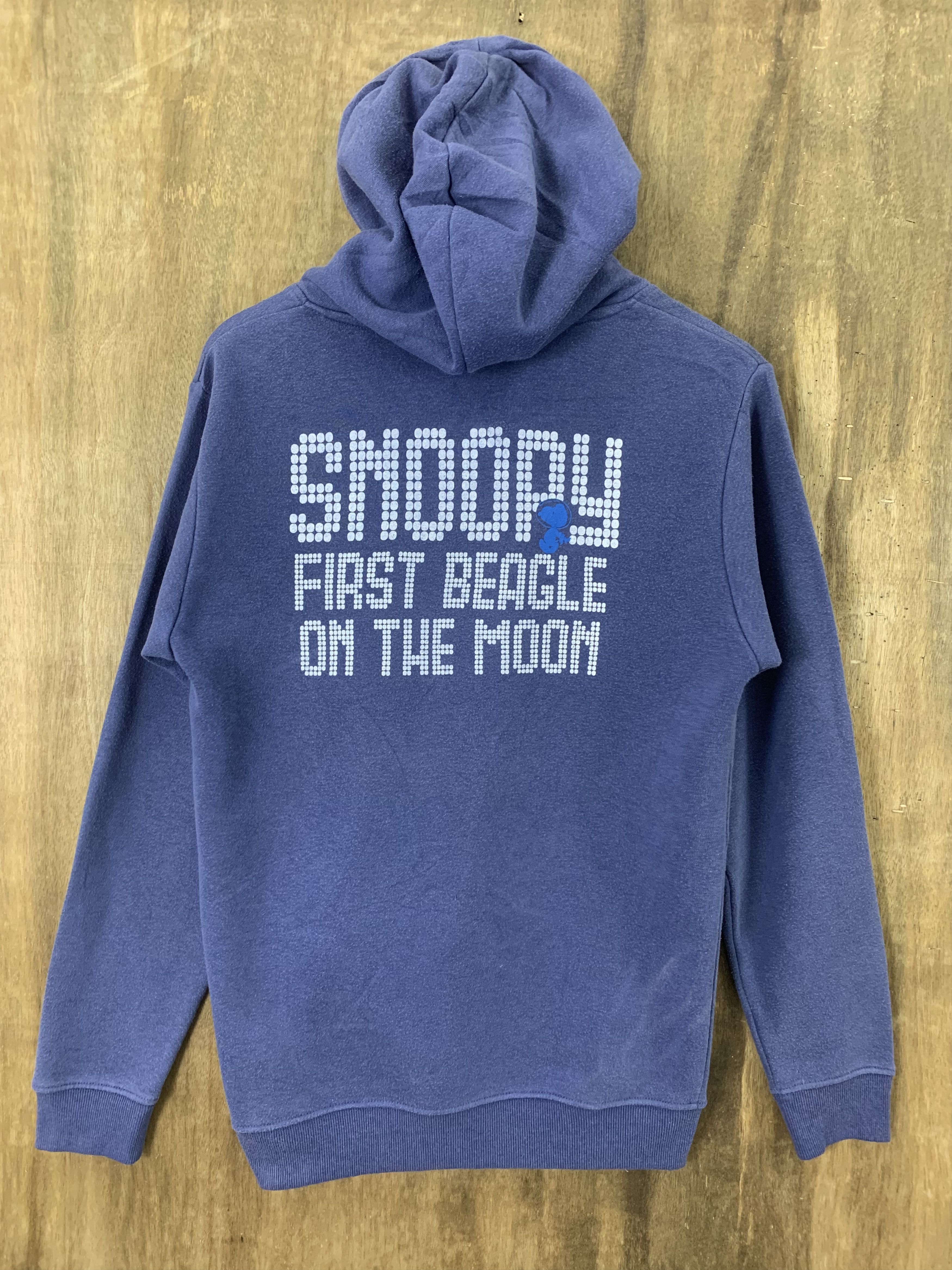 Peanuts Hoodies Peanuts Snoopy Astronouts Big Logo Vintage Size US M / EU 48-50 / 2 - 6 Thumbnail