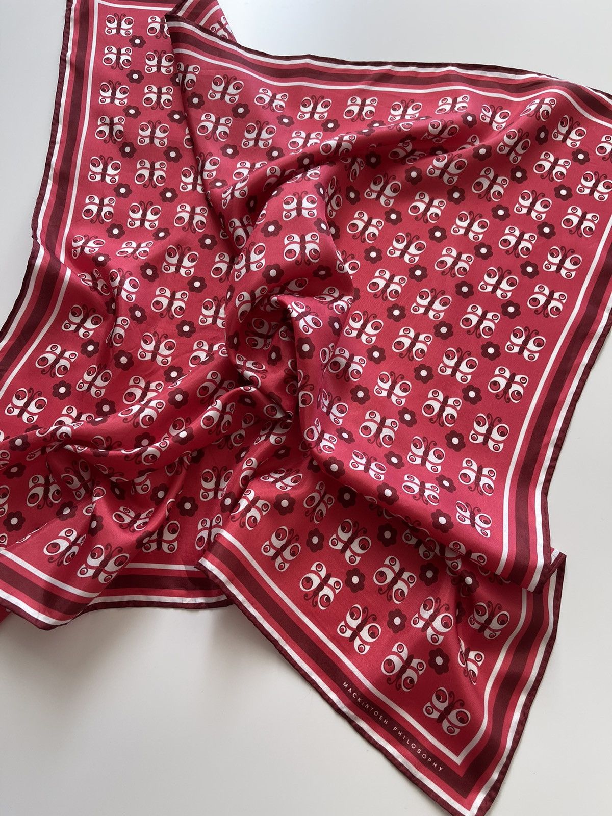Mackintosh Mackintosh Silk Bandana / Scarves Size ONE SIZE - 4 Thumbnail