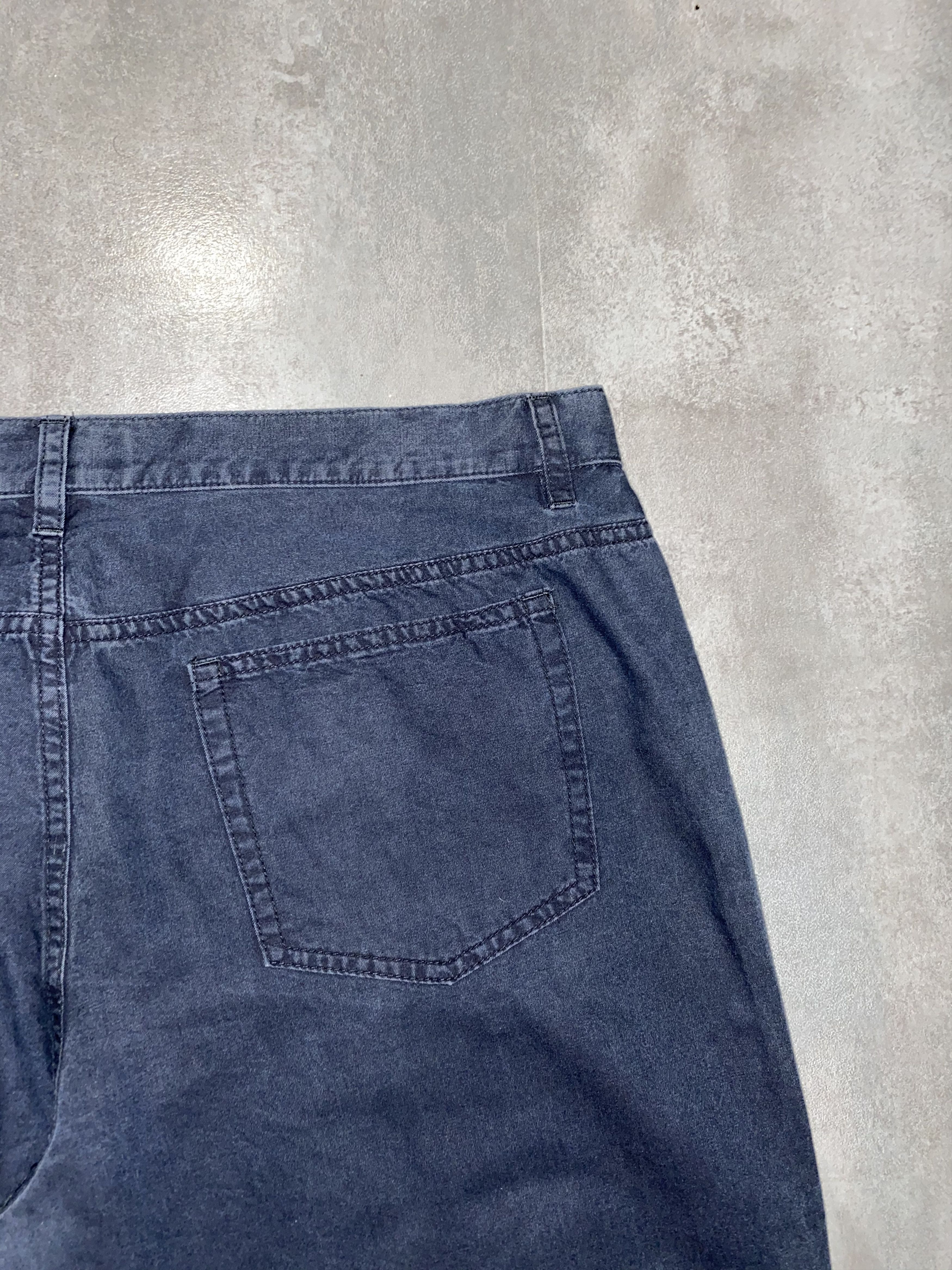 A.P.C. A.P.C. Washed Dark Blue Casual Pants Size US 34 / EU 50 - 11 Thumbnail