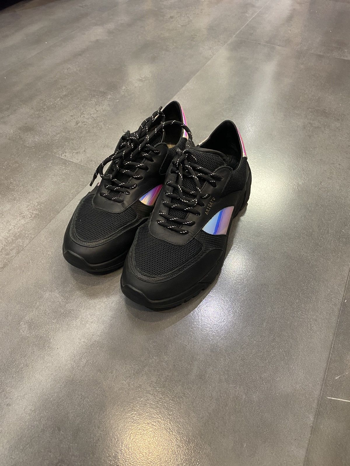 Axel Arigato SS19 Axel Arigato Tech Runner In Rainbow Black Size US 7 / EU 40 - 17 Thumbnail