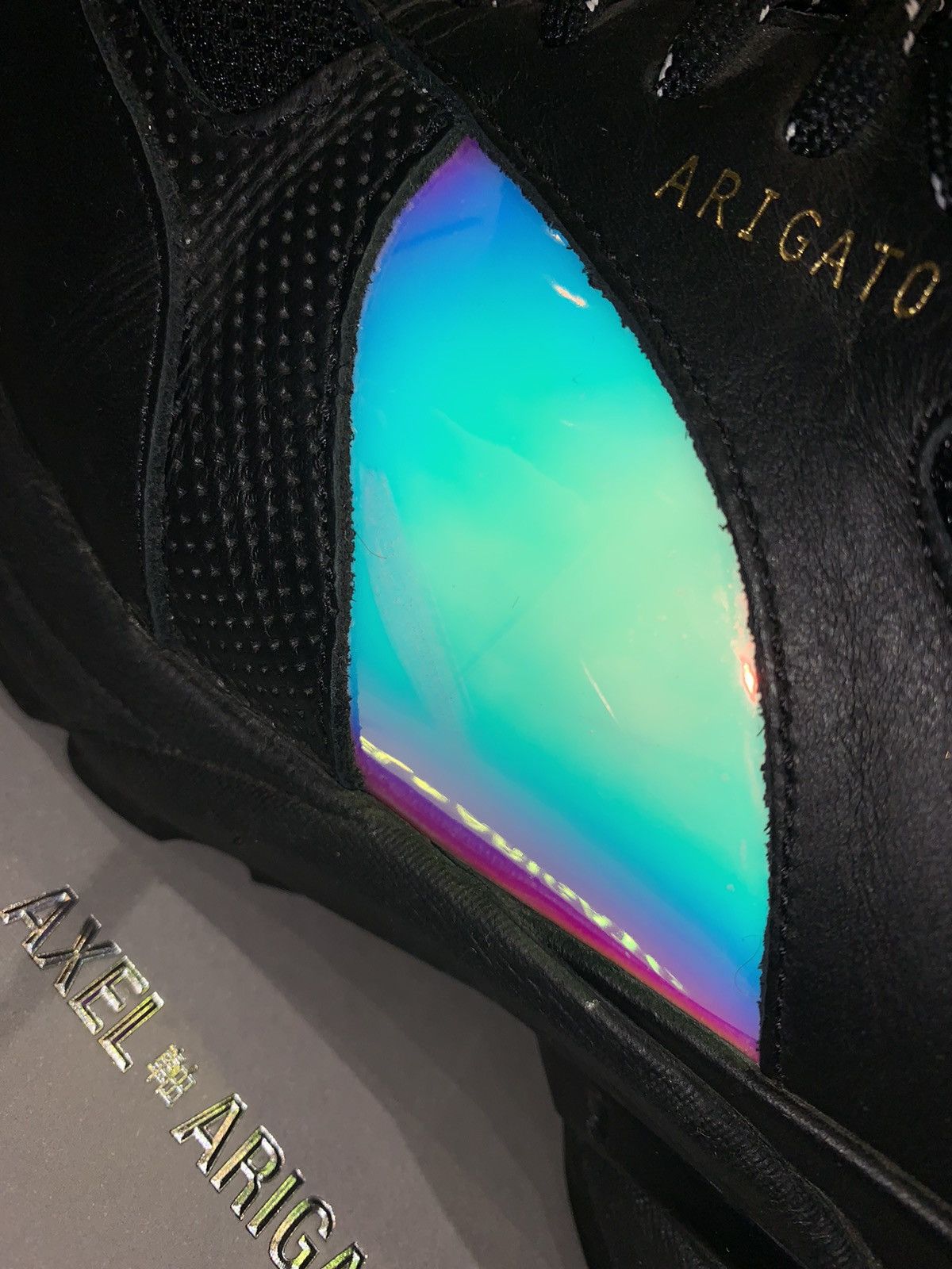 Axel Arigato SS19 Axel Arigato Tech Runner In Rainbow Black Size US 7 / EU 40 - 16 Thumbnail