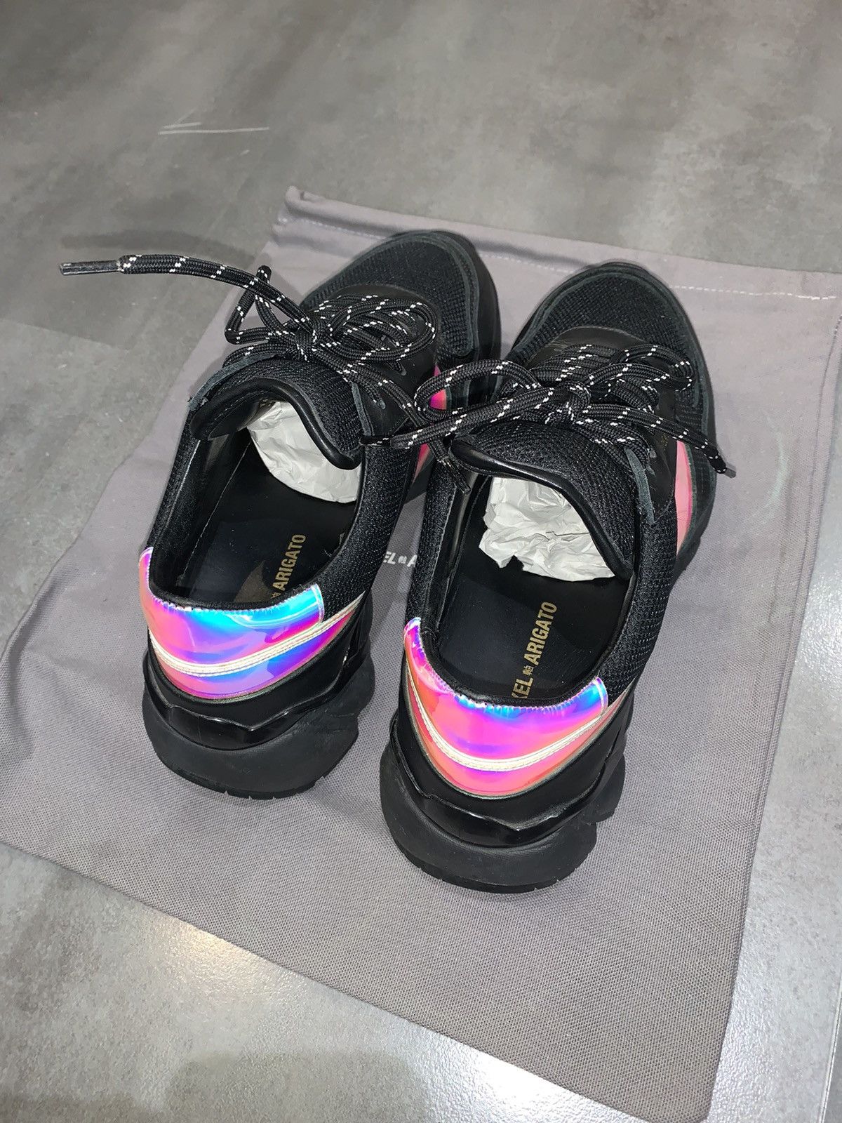 Axel Arigato SS19 Axel Arigato Tech Runner In Rainbow Black Size US 7 / EU 40 - 8 Thumbnail