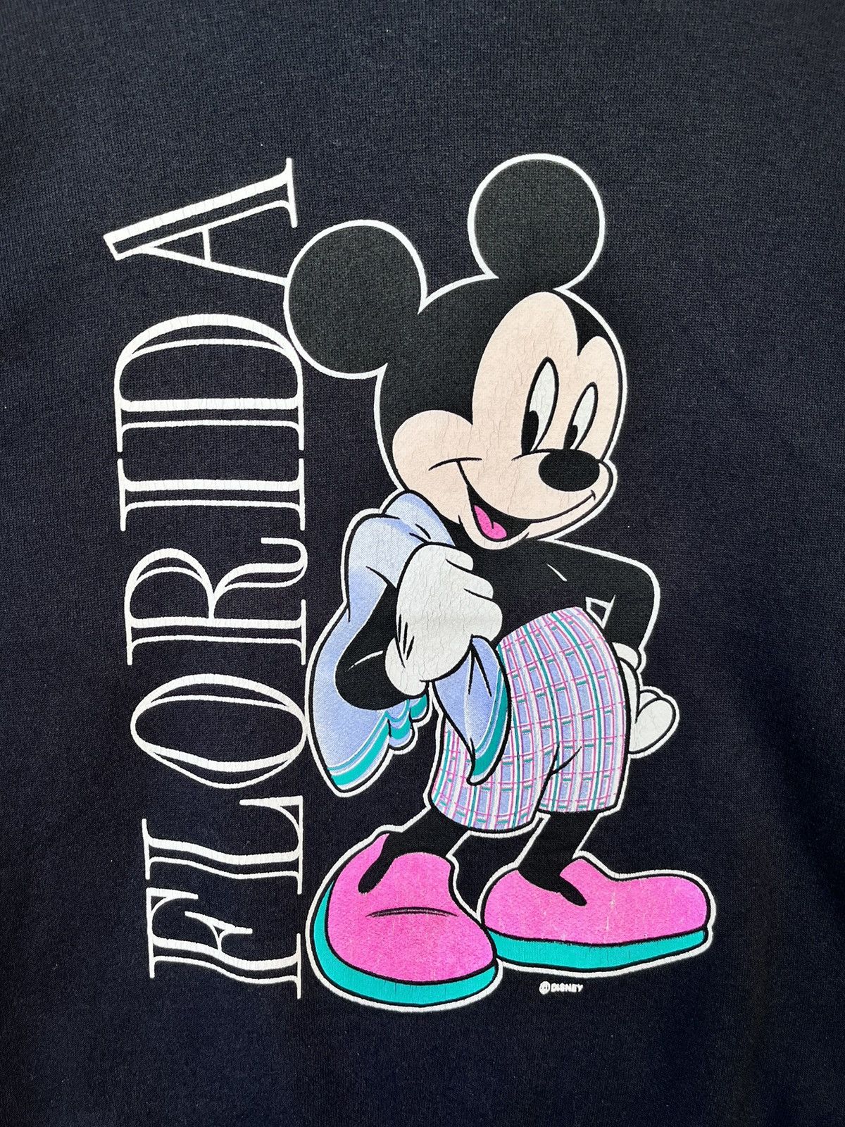 Disney Vintage 90s Mickey Mouse Florida Sweatshirt Size US M / EU 48-50 / 2 - 3 Thumbnail