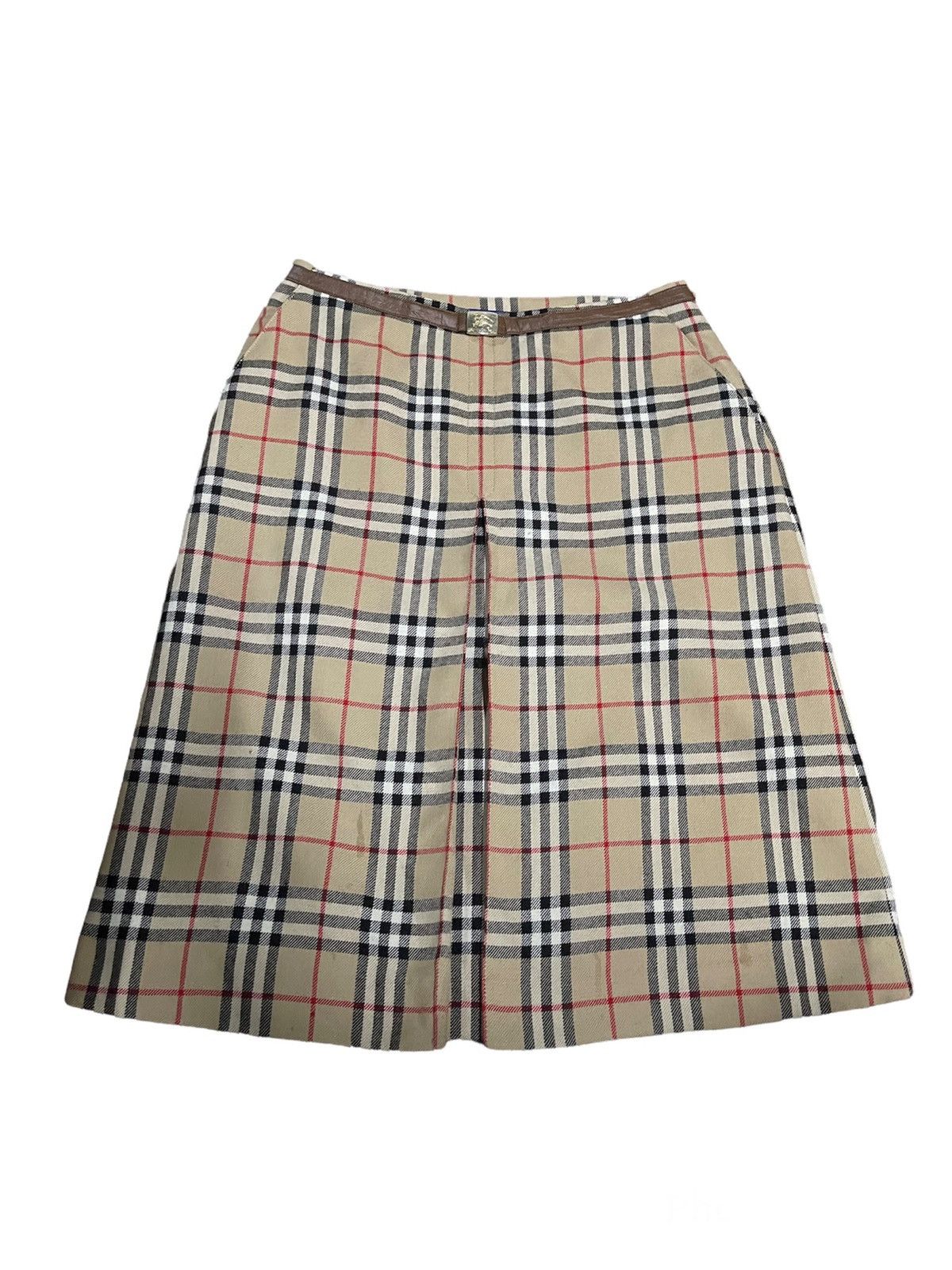 Burberry 🔥ICONIC BURBERRYS NOVA CHECK MIDI Size 27" / US 4 / IT 40 - 1 Thumbnail