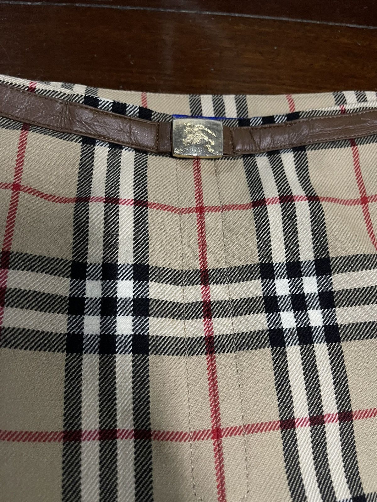Burberry 🔥ICONIC BURBERRYS NOVA CHECK MIDI Size 27" / US 4 / IT 40 - 3 Thumbnail