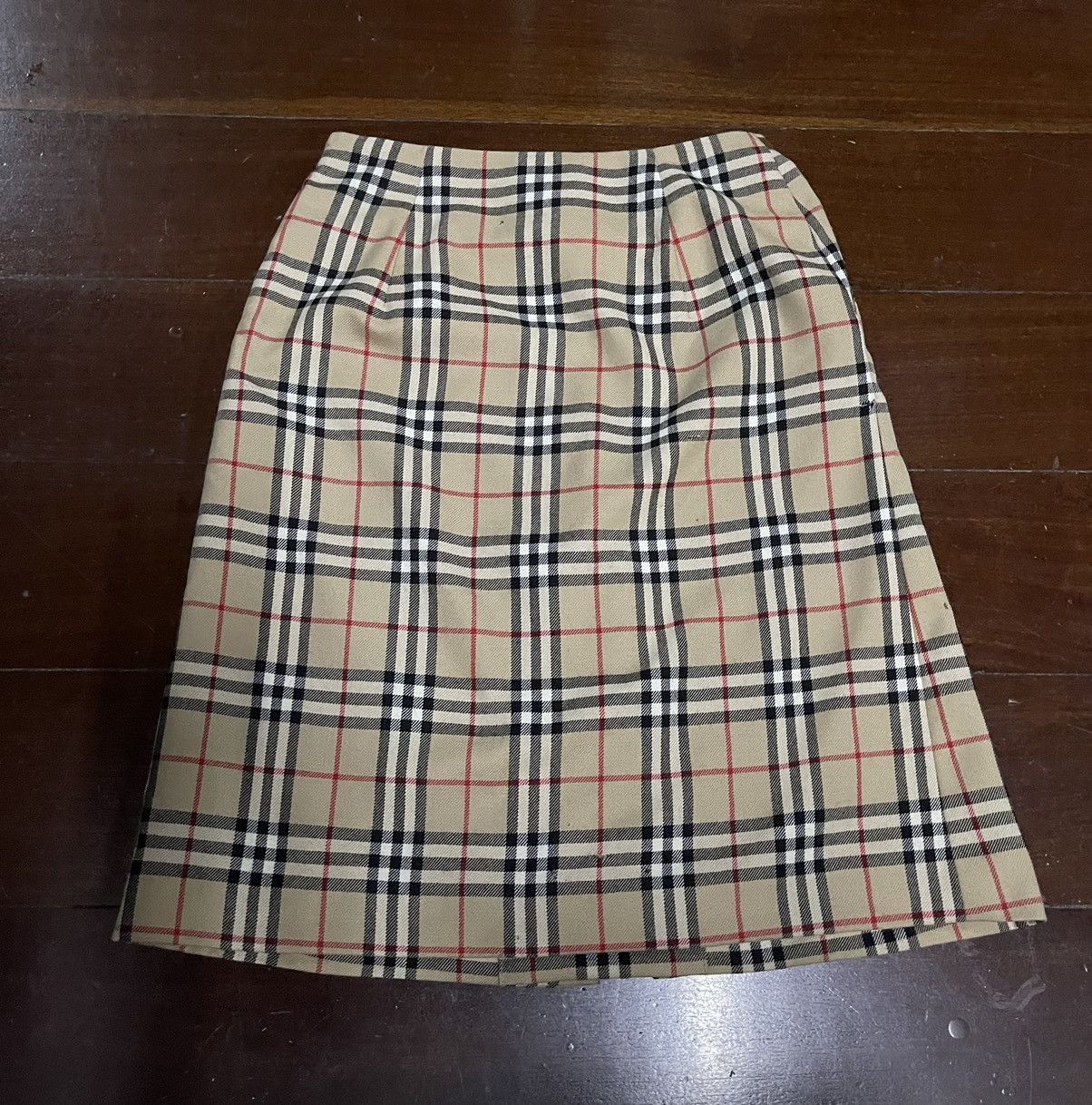 Burberry 🔥ICONIC BURBERRYS NOVA CHECK MIDI Size 27" / US 4 / IT 40 - 6 Thumbnail
