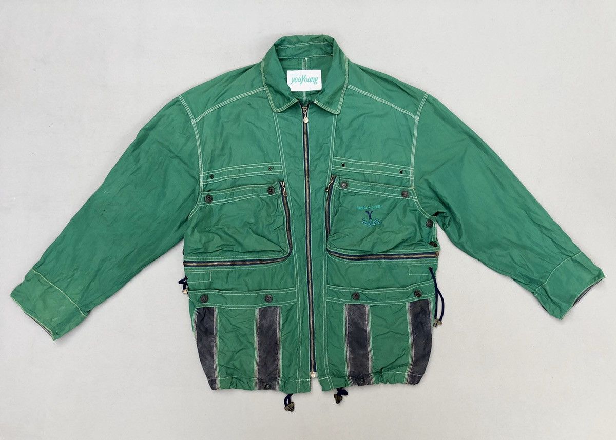 Enrico Coveri You Young by Enrico Coveri Multiple Pocket Light Jacket Size US M / EU 48-50 / 2 - 1 Thumbnail