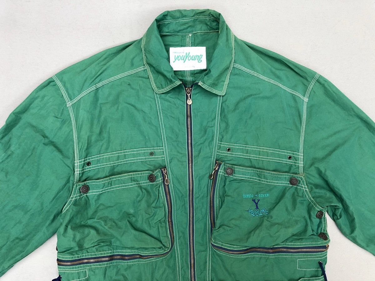 Enrico Coveri You Young by Enrico Coveri Multiple Pocket Light Jacket Size US M / EU 48-50 / 2 - 3 Thumbnail