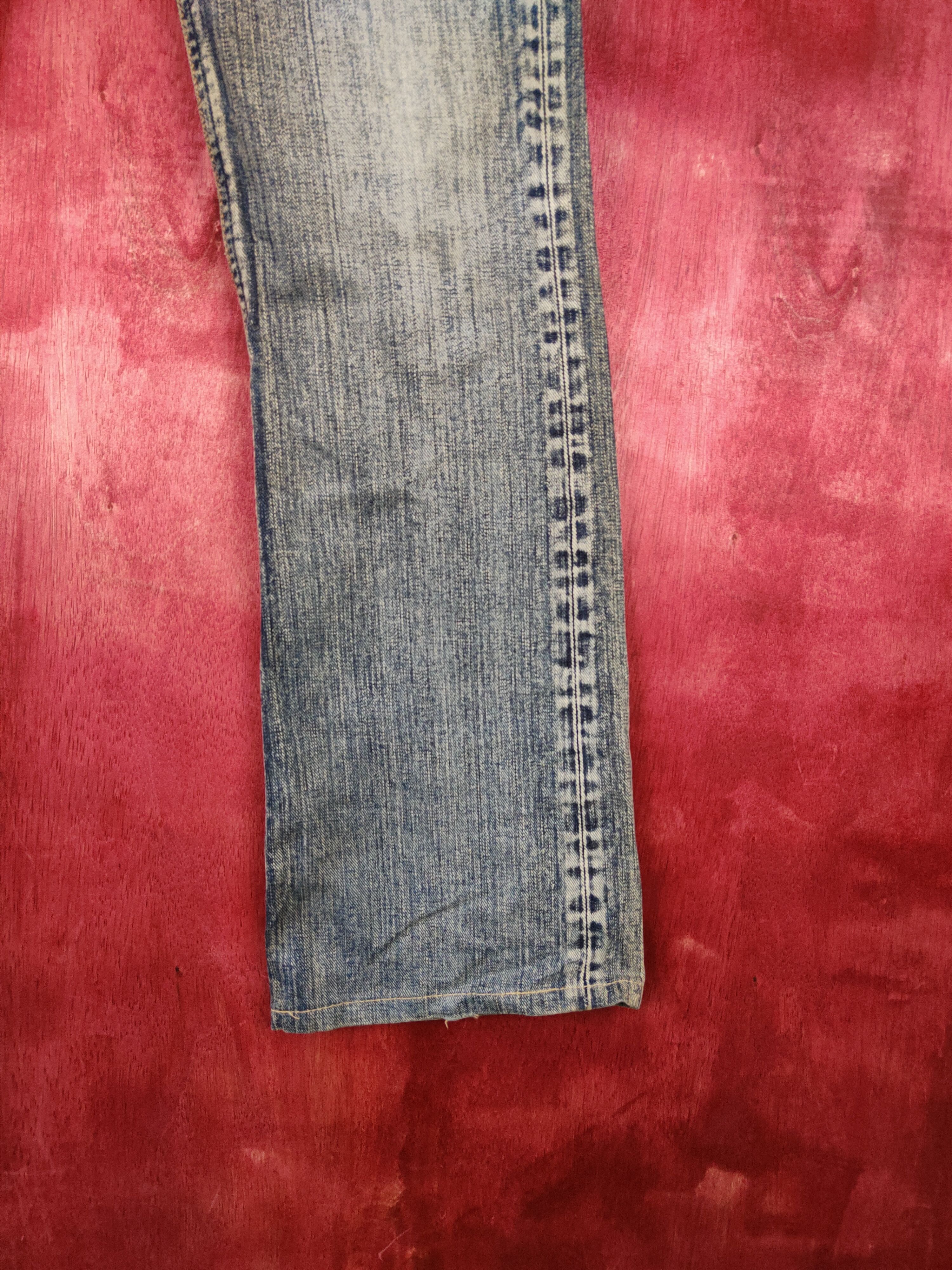 Japanese Brand Lee Riders®-Lady Blue faded denim Jeans #4898 Size 30" / US 8 / IT 44 - 6 Thumbnail