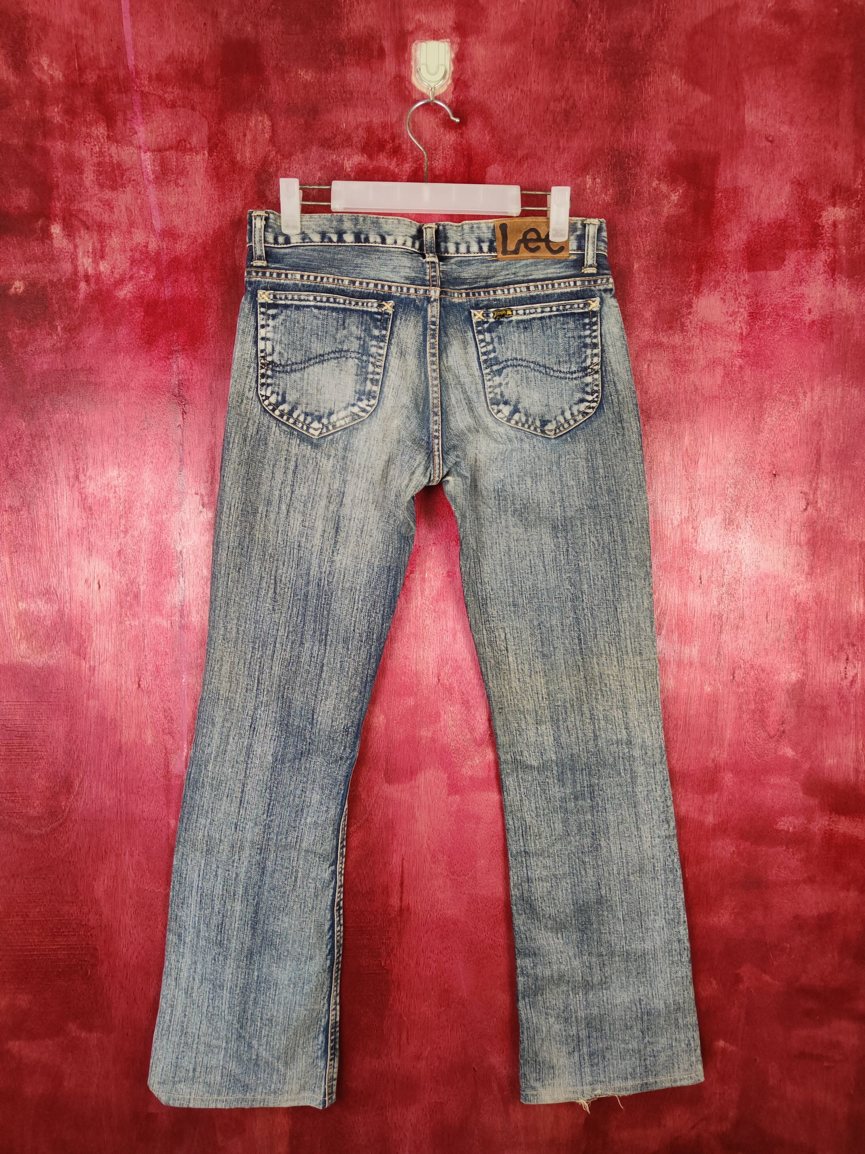 Japanese Brand Lee Riders®-Lady Blue faded denim Jeans #4898 Size 30" / US 8 / IT 44 - 7 Thumbnail