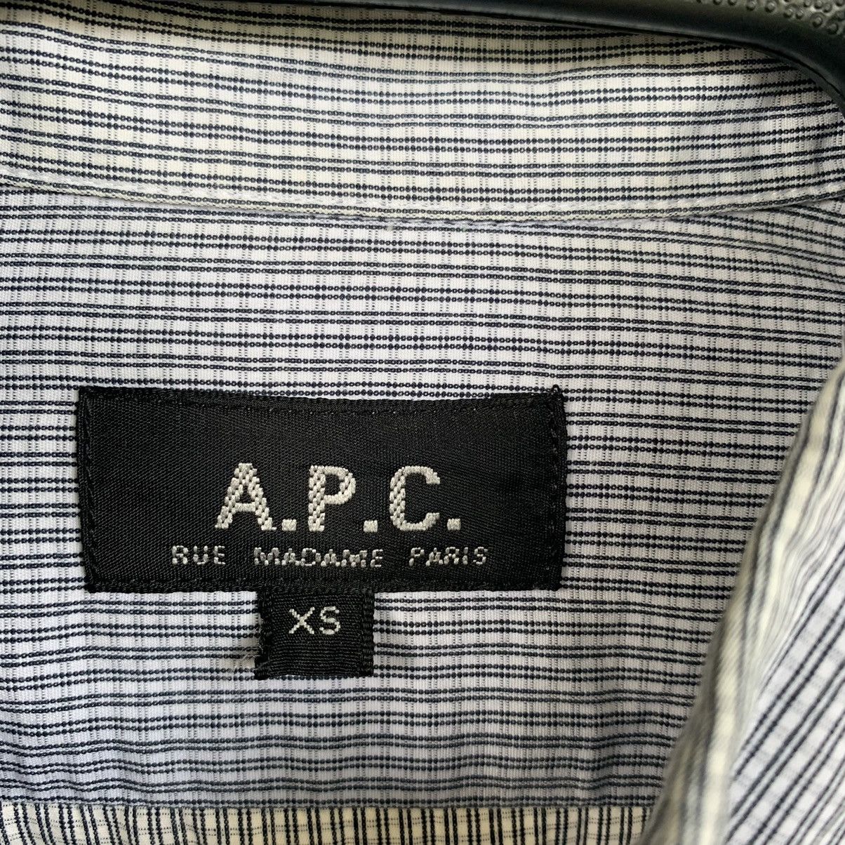A.P.C. A.P.C rue madame paris button up polo shirt Size US XS / EU 42 / 0 - 6 Thumbnail