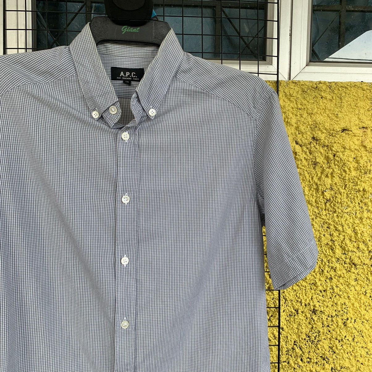 A.P.C. A.P.C rue madame paris button up polo shirt Size US XS / EU 42 / 0 - 4 Thumbnail