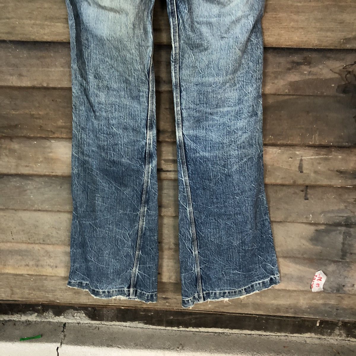 Japanese Brand Brappers Candy Vintage Distressed patchwork Denim Pants#5132 Size 30" / US 8 / IT 44 - 13 Thumbnail