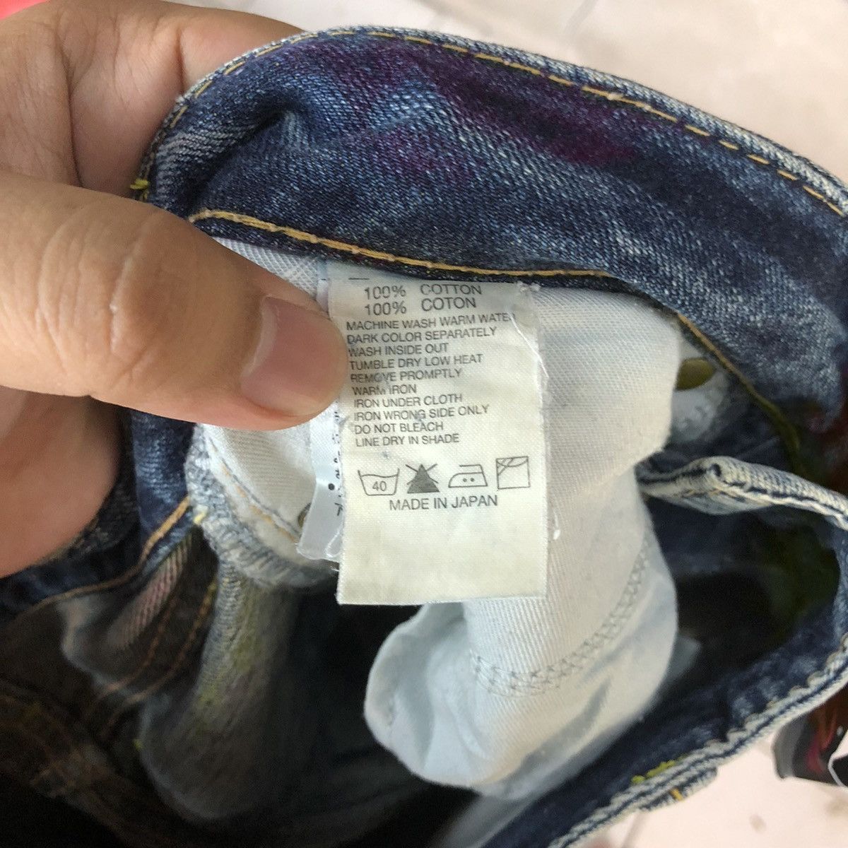 Japanese Brand Nuve bad girl Japan bootcut Distressed Denim Pants #5002 Size 28" / US 6 / IT 42 - 18 Thumbnail