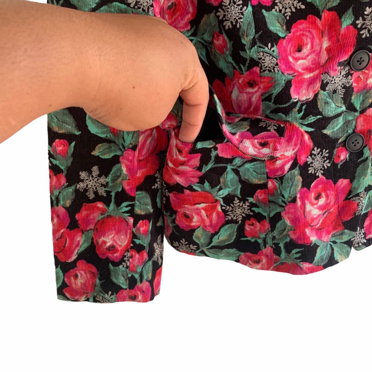 Kenzo Composition By Kenzo Floral Jacket Blazer Size US S / EU 44-46 / 1 - 4 Thumbnail