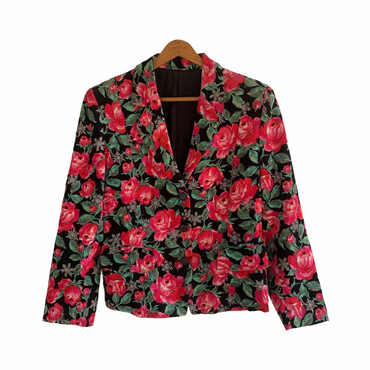 Kenzo Composition By Kenzo Floral Jacket Blazer Size US S / EU 44-46 / 1 - 1 Thumbnail