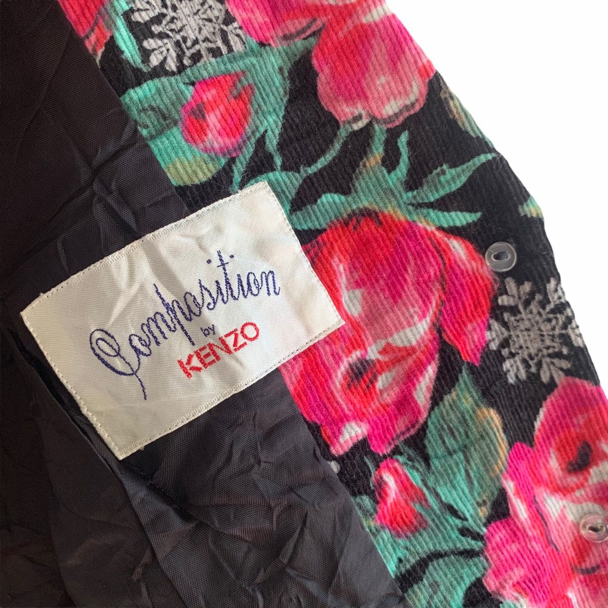 Kenzo Composition By Kenzo Floral Jacket Blazer Size US S / EU 44-46 / 1 - 7 Thumbnail