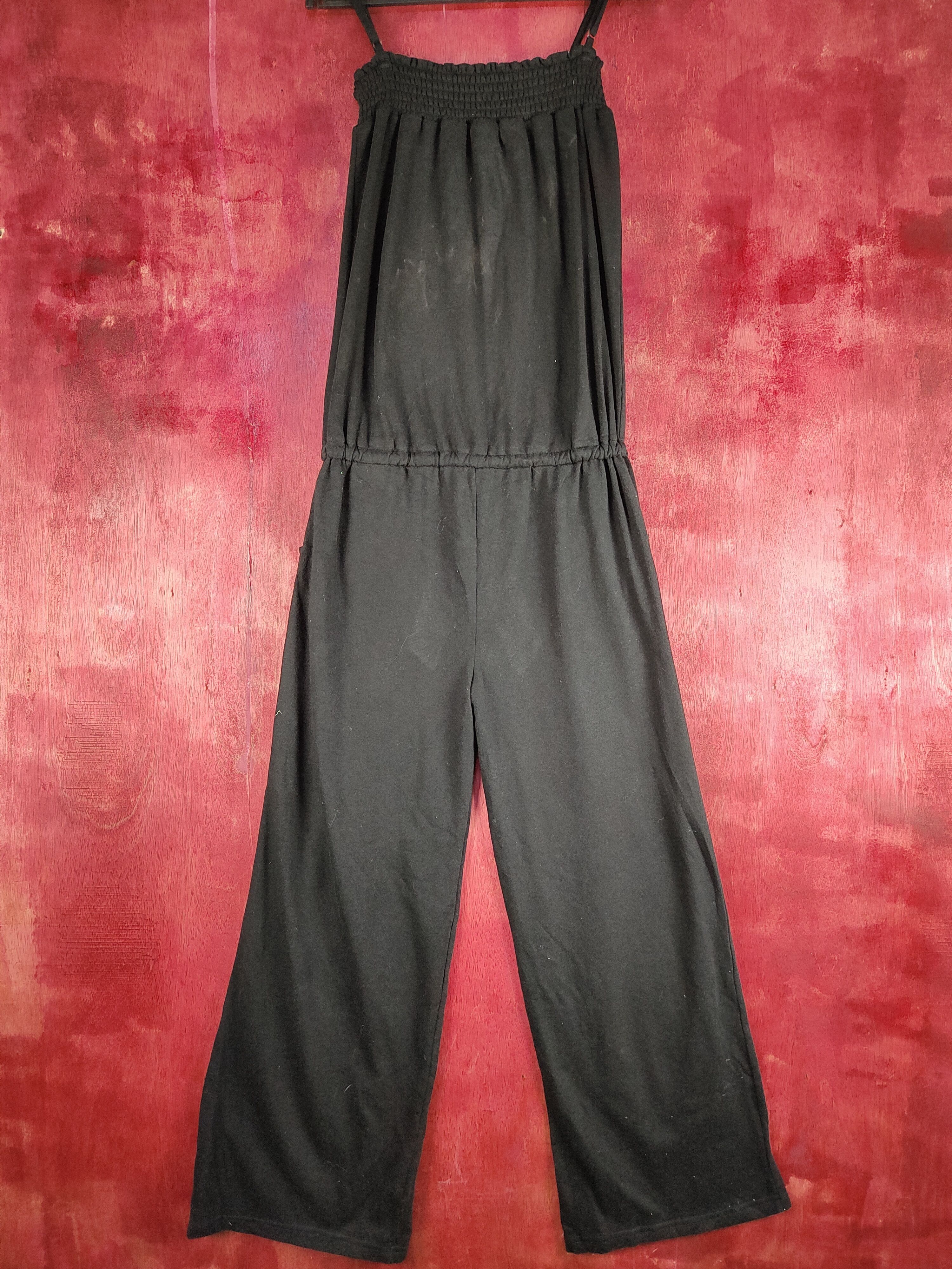 Cartoon Network × Japanese Brand Hello Kitty Black Jumpsuit #S345 Size 28" / US 6 / IT 42 - 7 Thumbnail