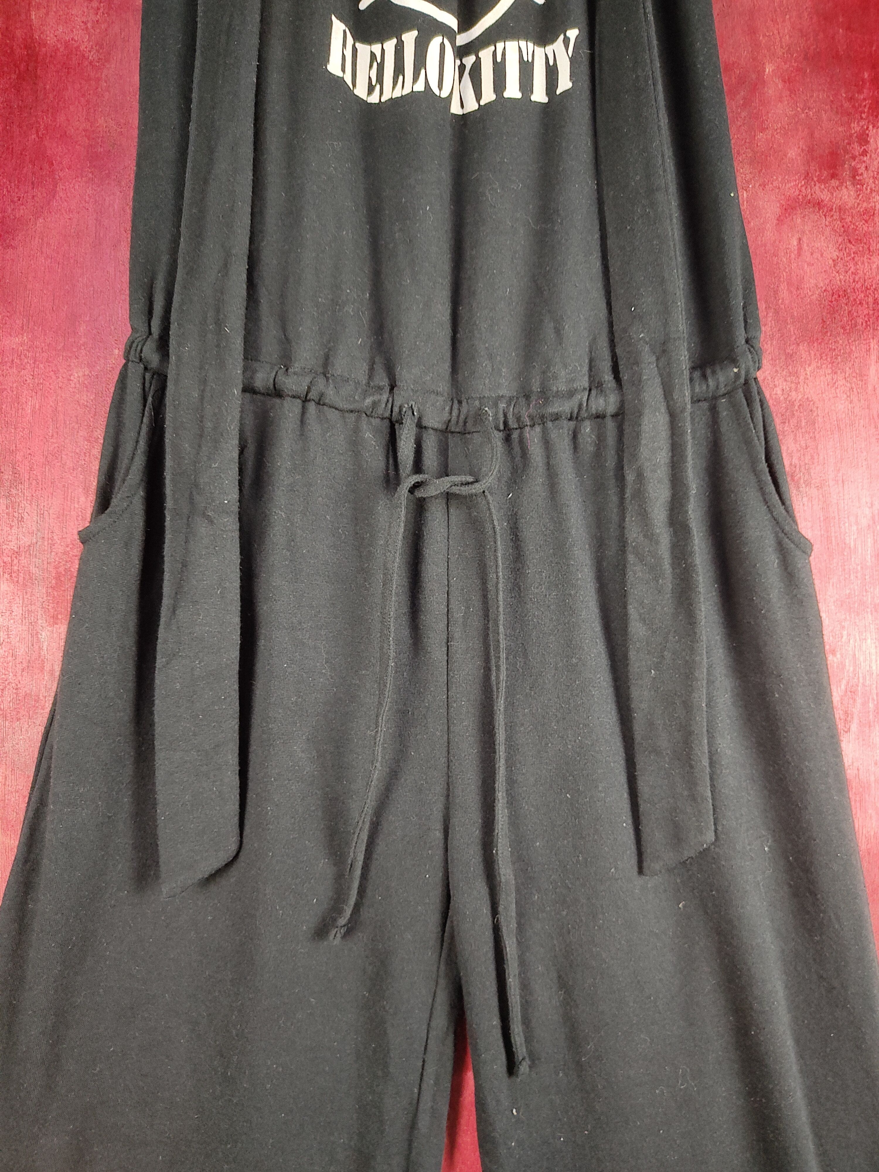 Cartoon Network × Japanese Brand Hello Kitty Black Jumpsuit #S345 Size 28" / US 6 / IT 42 - 4 Thumbnail
