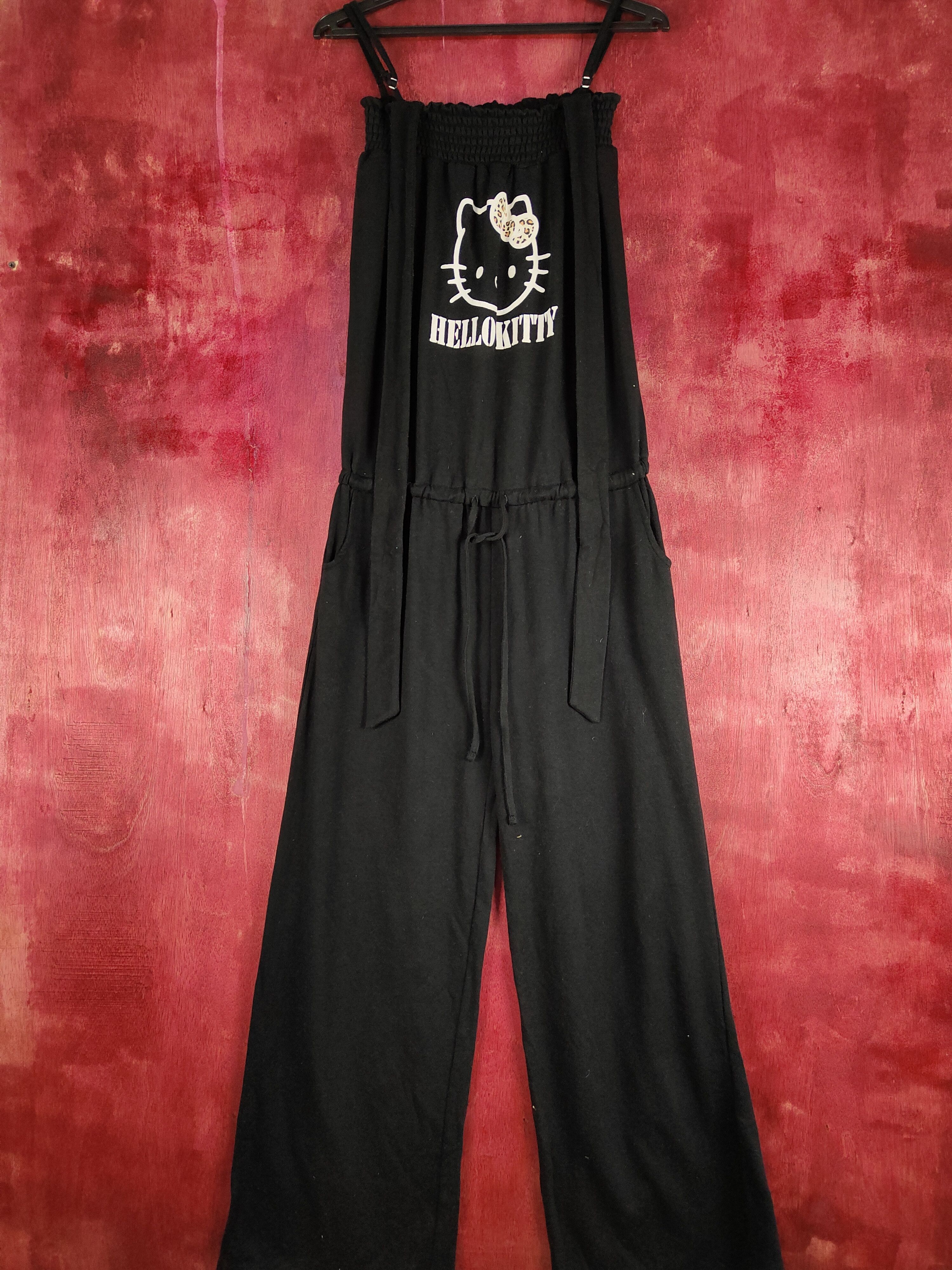 Hello Kitty Black Jumpsuit #S345