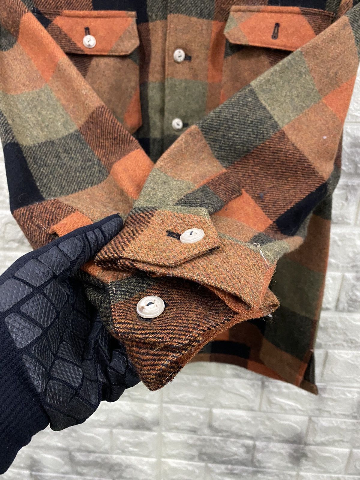 Flannel × Japanese Brand × Vintage Vintage ARS Tartan Wool Shirt Size US M / EU 48-50 / 2 - 5 Thumbnail