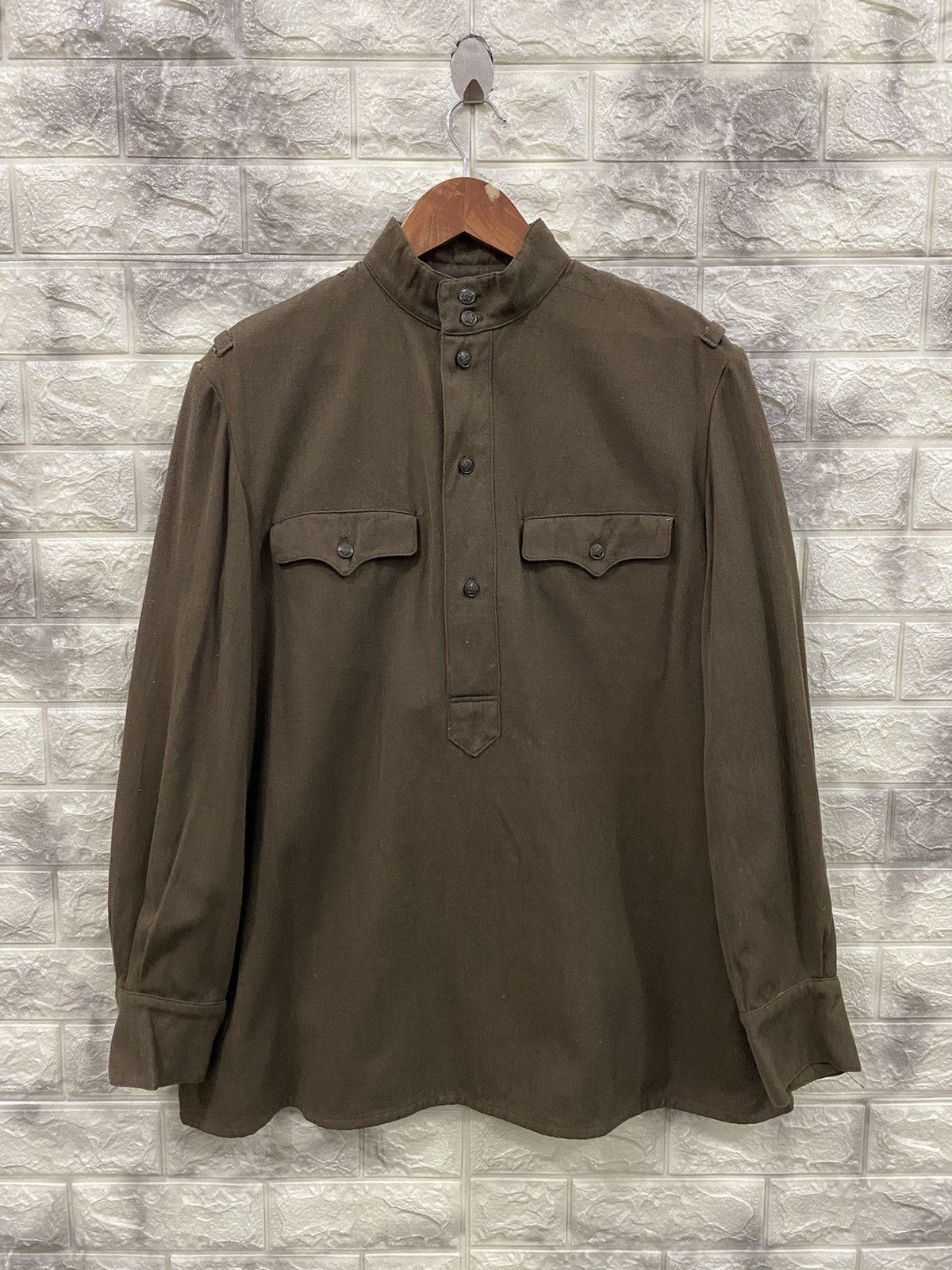 Vintage Vintage 70’s Military Blouse Size L / US 10 / IT 46 - 1 Thumbnail