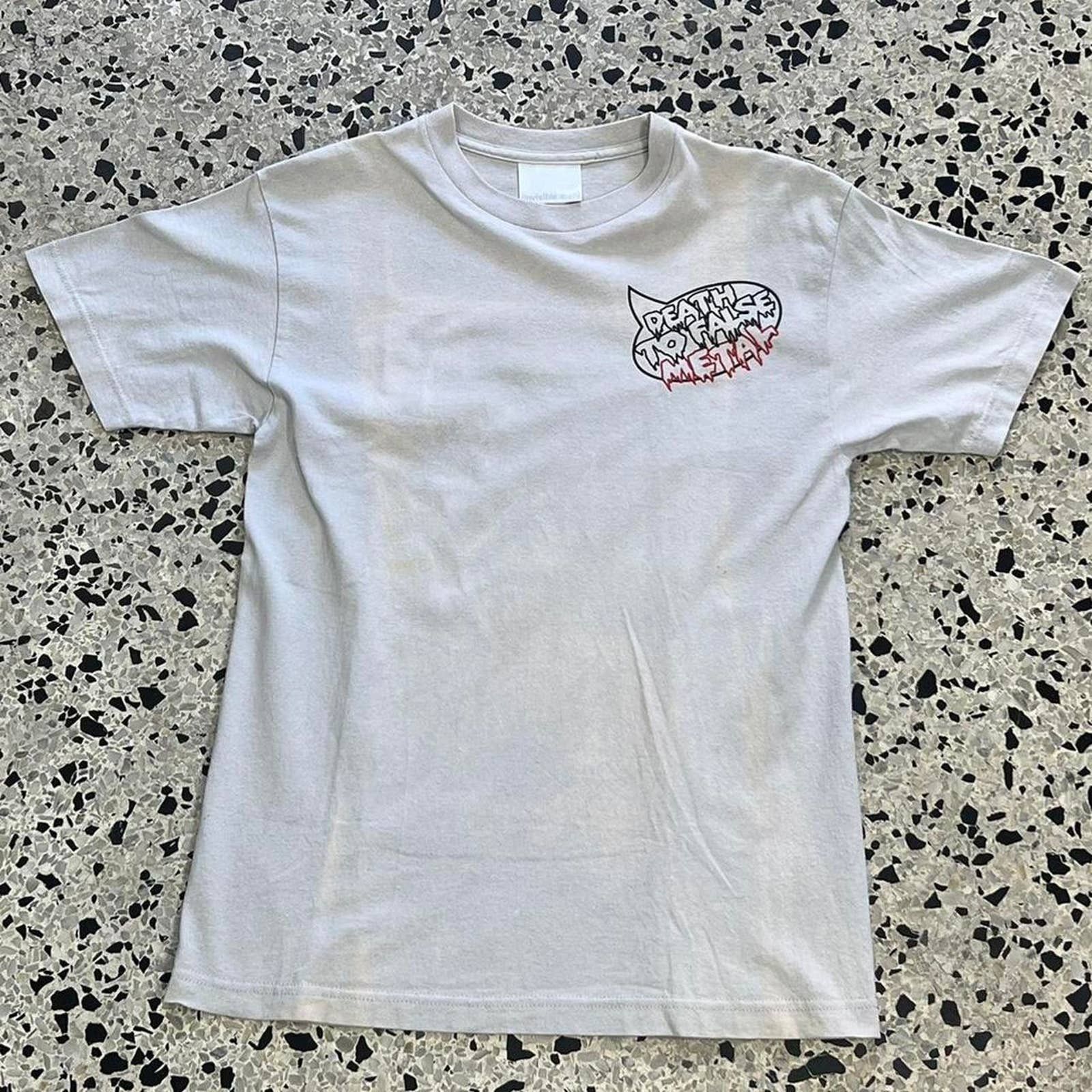 Japanese Brand × Vintage VINTAGE Y2K INVISIBLE:MAN DEATH TO FALSE METAL T-SHIRT Size US M / EU 48-50 / 2 - 4 Thumbnail