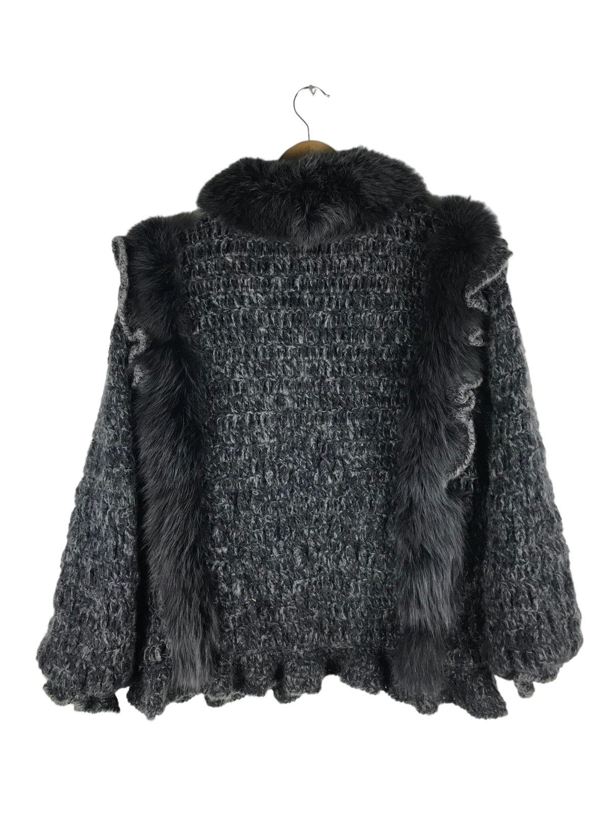 Japanese Brand 🔥SALE🔥WOOL AND FUR DESIGN JACKET MADE IN JAPAN Size M / US 6-8 / IT 42-44 - 3 Thumbnail