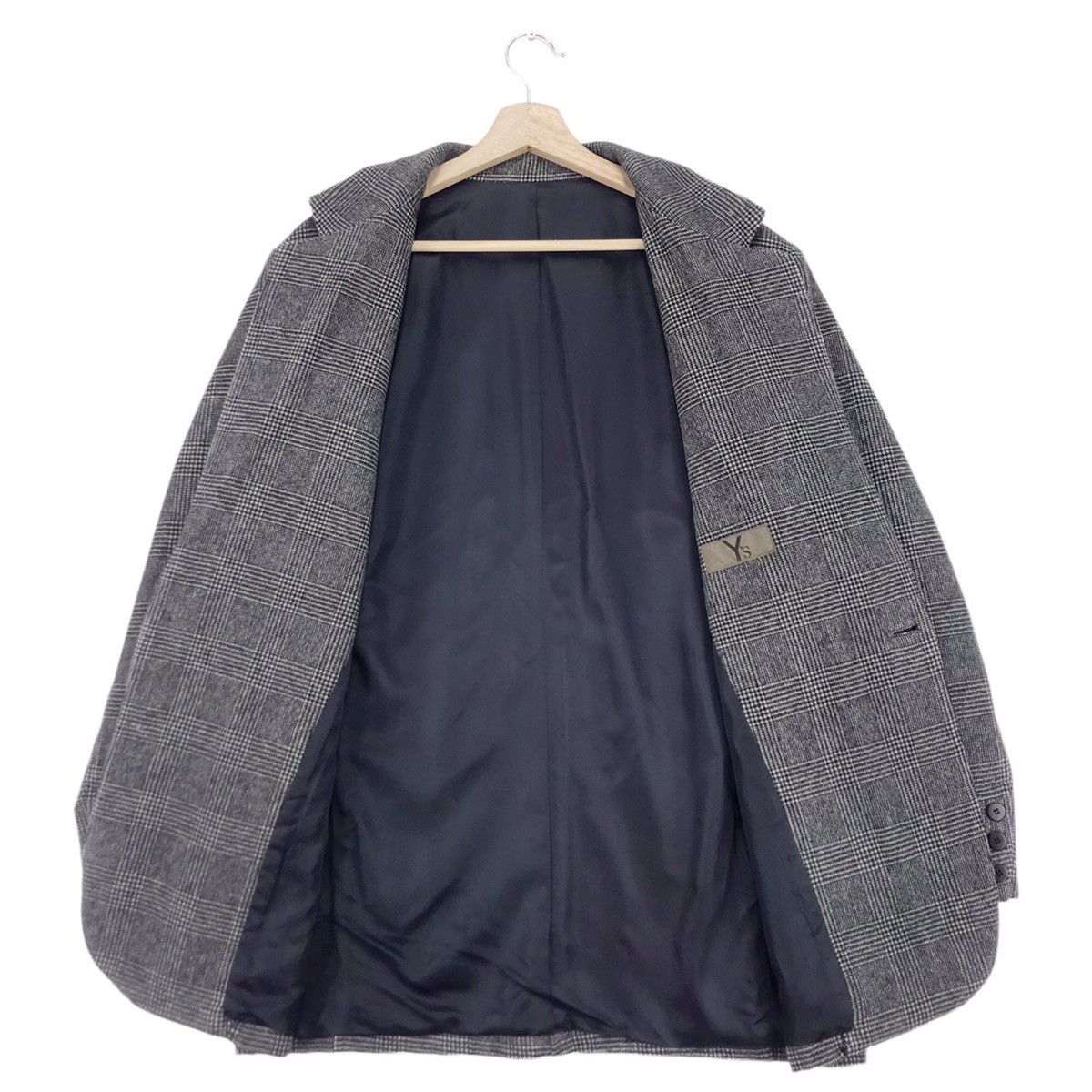 Yohji Yamamoto Y’S Checked Blazers Jacket Size US M / EU 48-50 / 2 - 6 Thumbnail
