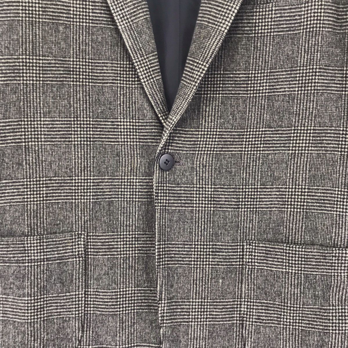 Yohji Yamamoto Y’S Checked Blazers Jacket Size US M / EU 48-50 / 2 - 8 Thumbnail