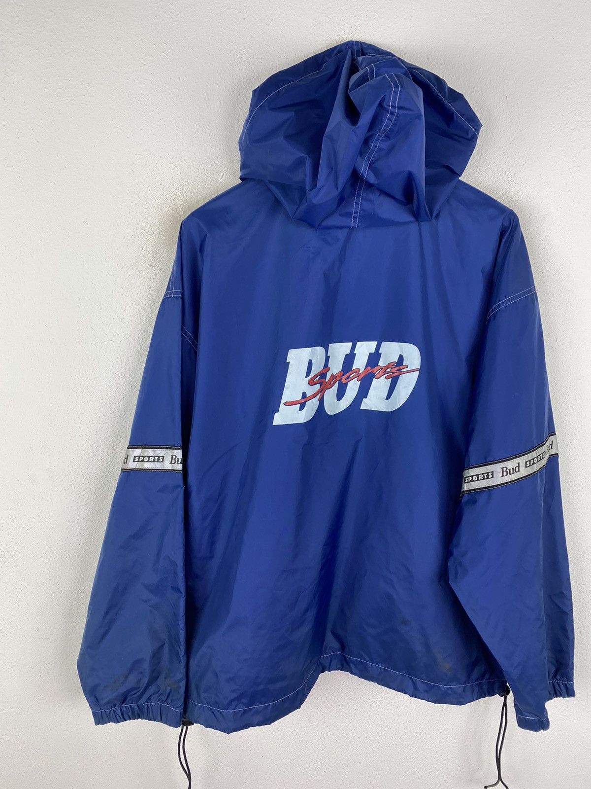 Budweiser × Vintage BUDWEISER SPORTS LIGHT HOODIE JACKET VINTAGE DESIGN Size US L / EU 52-54 / 3 - 7 Thumbnail