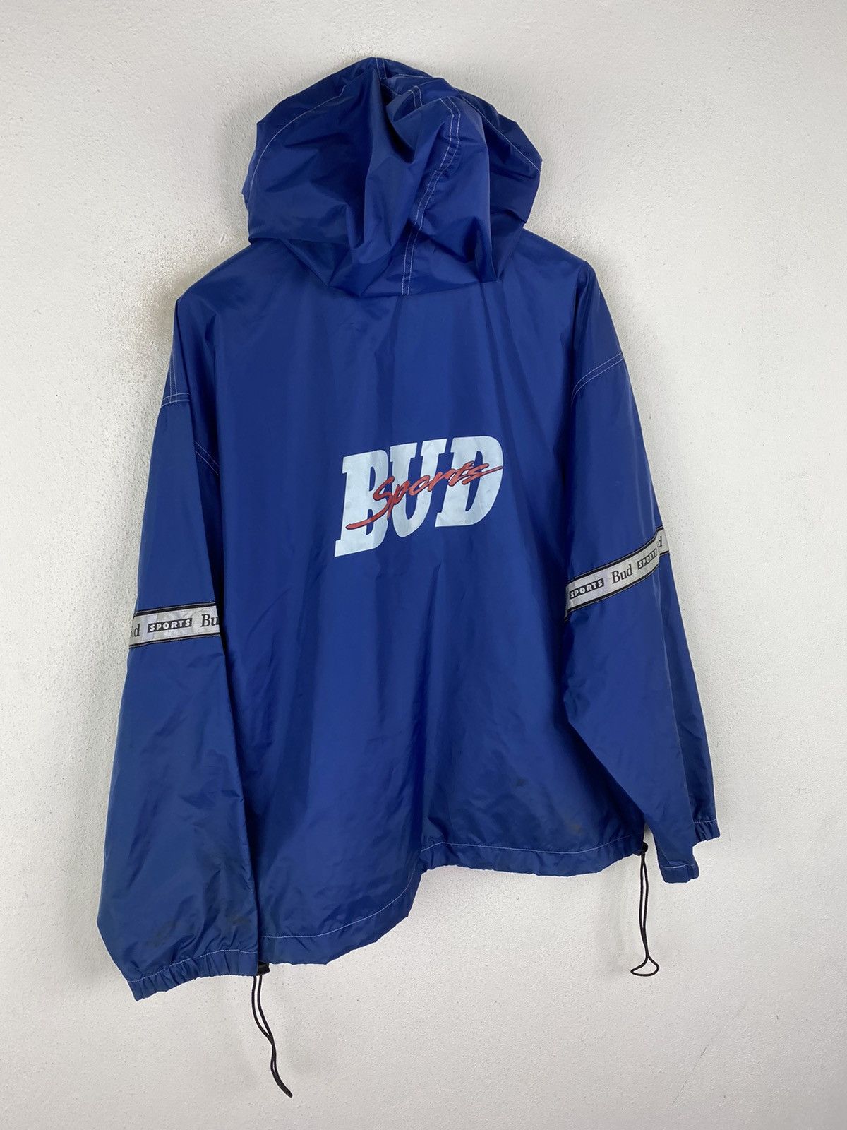 Budweiser × Vintage BUDWEISER SPORTS LIGHT HOODIE JACKET VINTAGE DESIGN Size US L / EU 52-54 / 3 - 6 Thumbnail