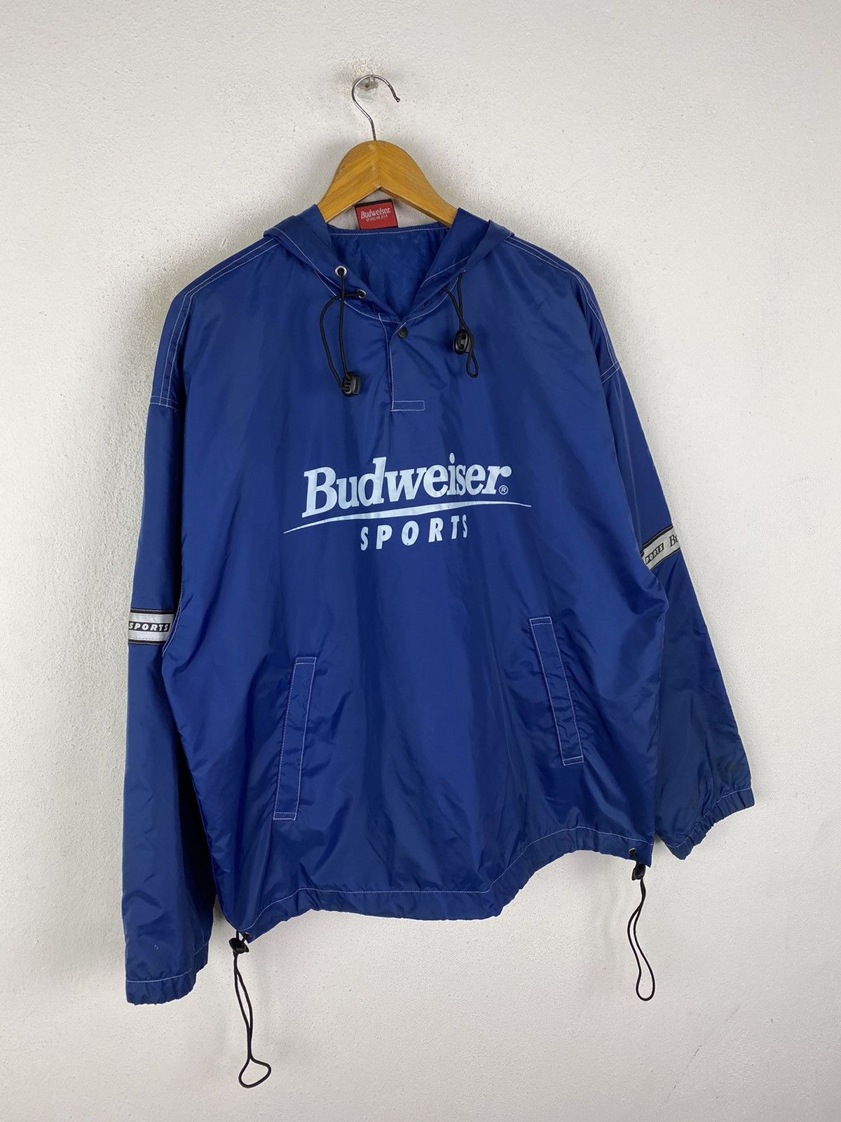 Budweiser × Vintage BUDWEISER SPORTS LIGHT HOODIE JACKET VINTAGE DESIGN Size US L / EU 52-54 / 3 - 3 Thumbnail