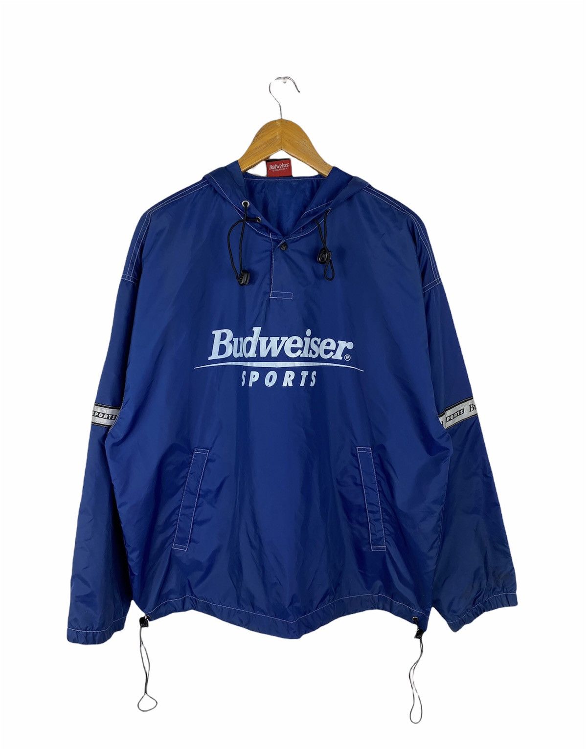 Budweiser × Vintage BUDWEISER SPORTS LIGHT HOODIE JACKET VINTAGE DESIGN Size US L / EU 52-54 / 3 - 1 Thumbnail