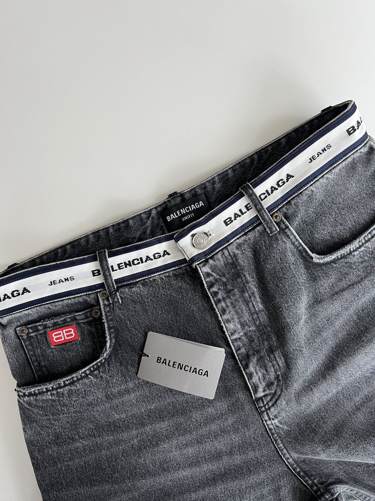 Balenciaga Balenciaga Logo Waistband Pants Size US 32 / EU 48 - 2 Thumbnail
