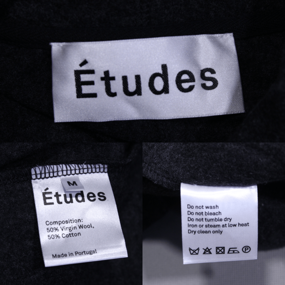 Etudes 3D Logo Track Wool Cotton Sweatshirt Size US M / EU 48-50 / 2 - 8 Thumbnail