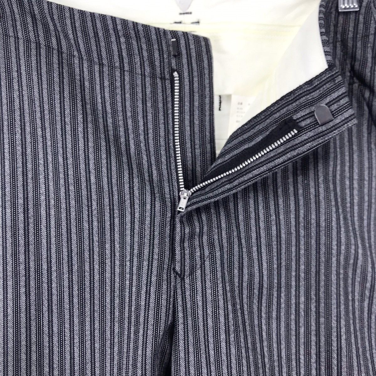 Comme des Garcons × Comme des Garcons Homme Plus × Designer AD04 Robe De Chambre Striped Balloons Wool Pants Size US 27 - 9 Thumbnail