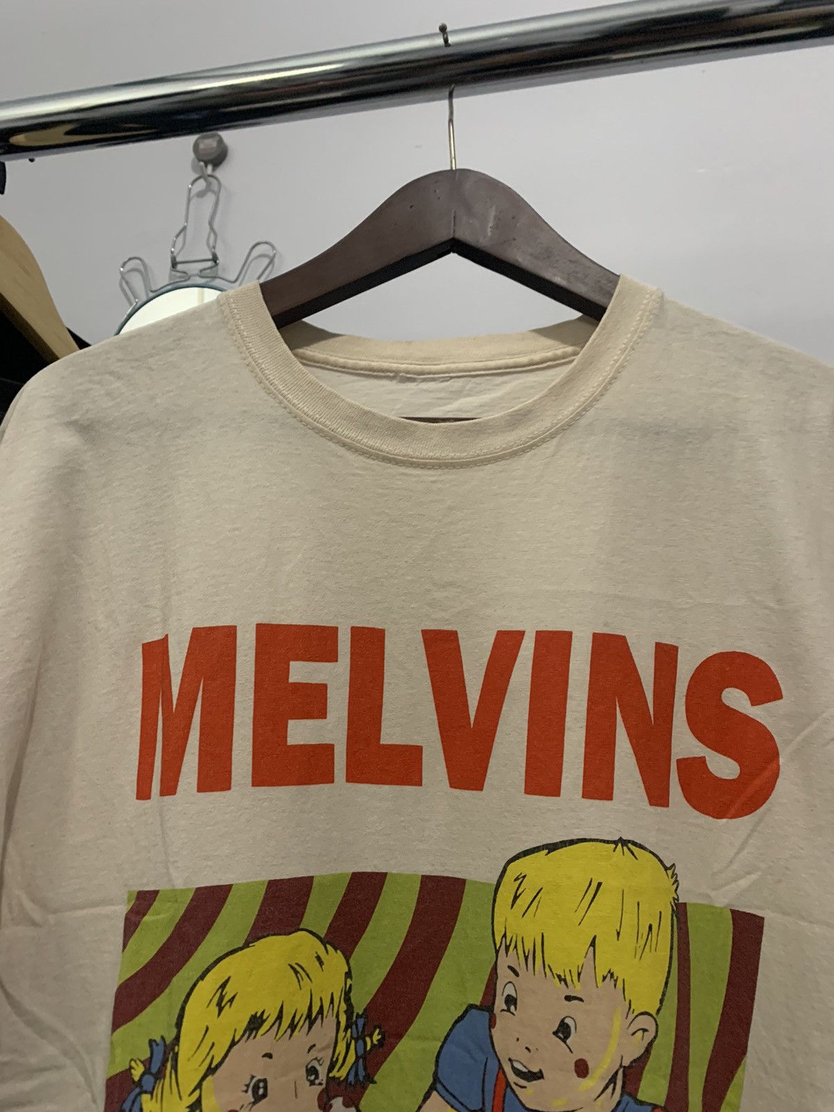 Band Tees × Vintage Vintage MELVINS “Houdini” Heavy Metal Sludge Band Tee Size US L / EU 52-54 / 3 - 2 Thumbnail