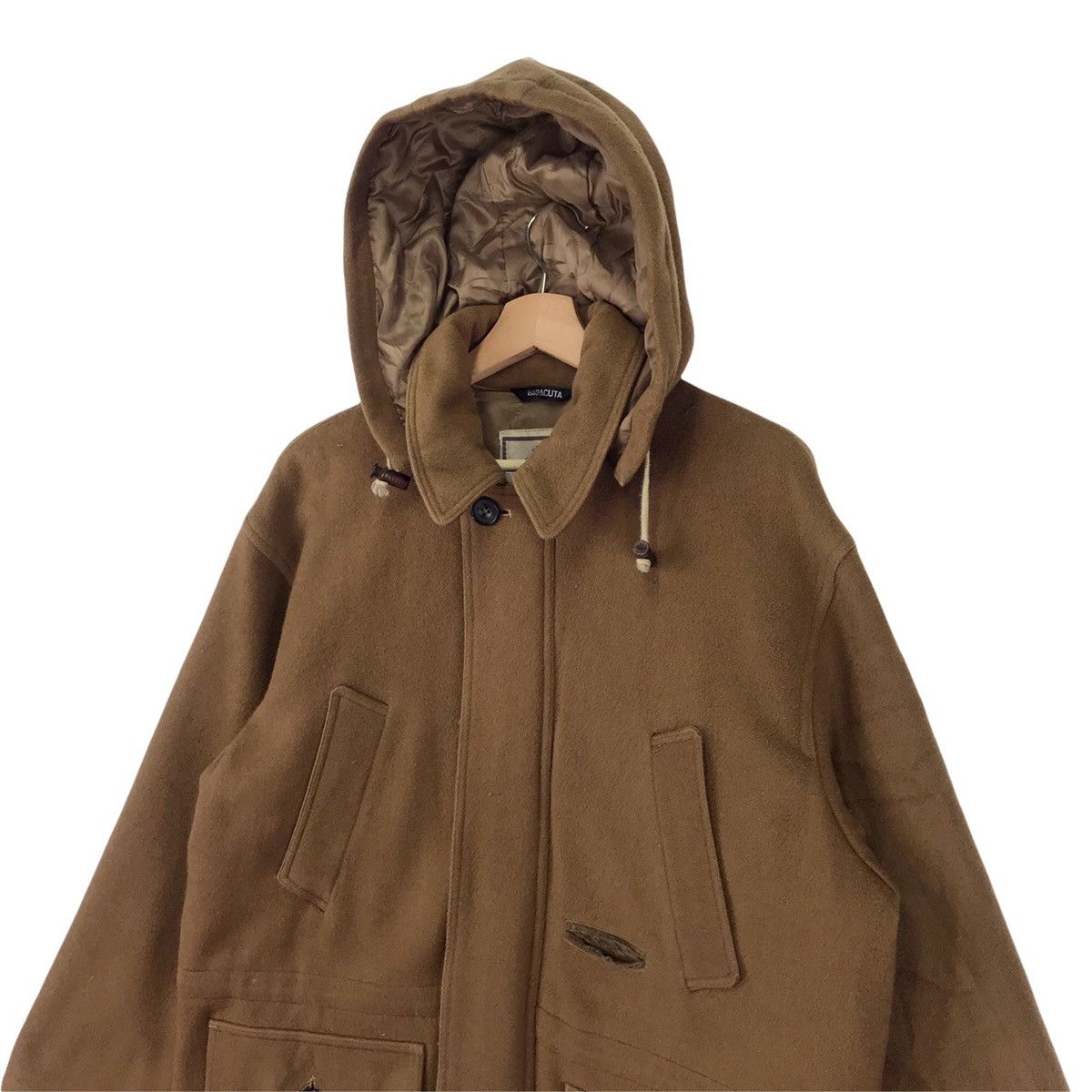 Baracuta Baracuta Multipocket Wool Hunting Hoodie Jacket Size US L / EU 52-54 / 3 - 4 Thumbnail