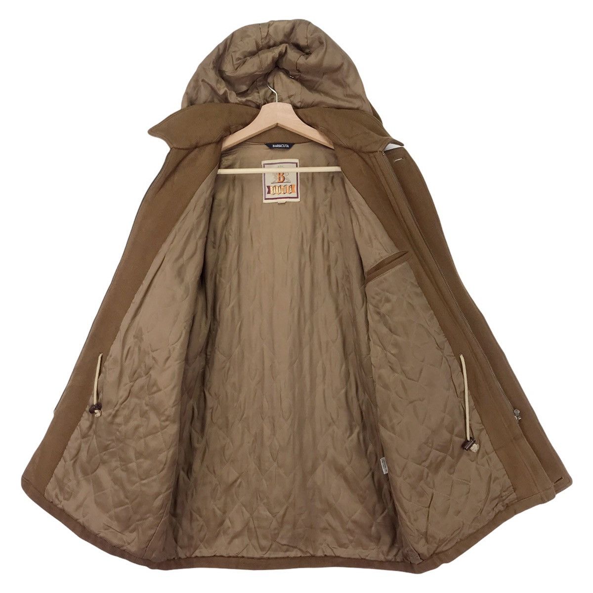 Baracuta Baracuta Multipocket Wool Hunting Hoodie Jacket Size US L / EU 52-54 / 3 - 6 Thumbnail