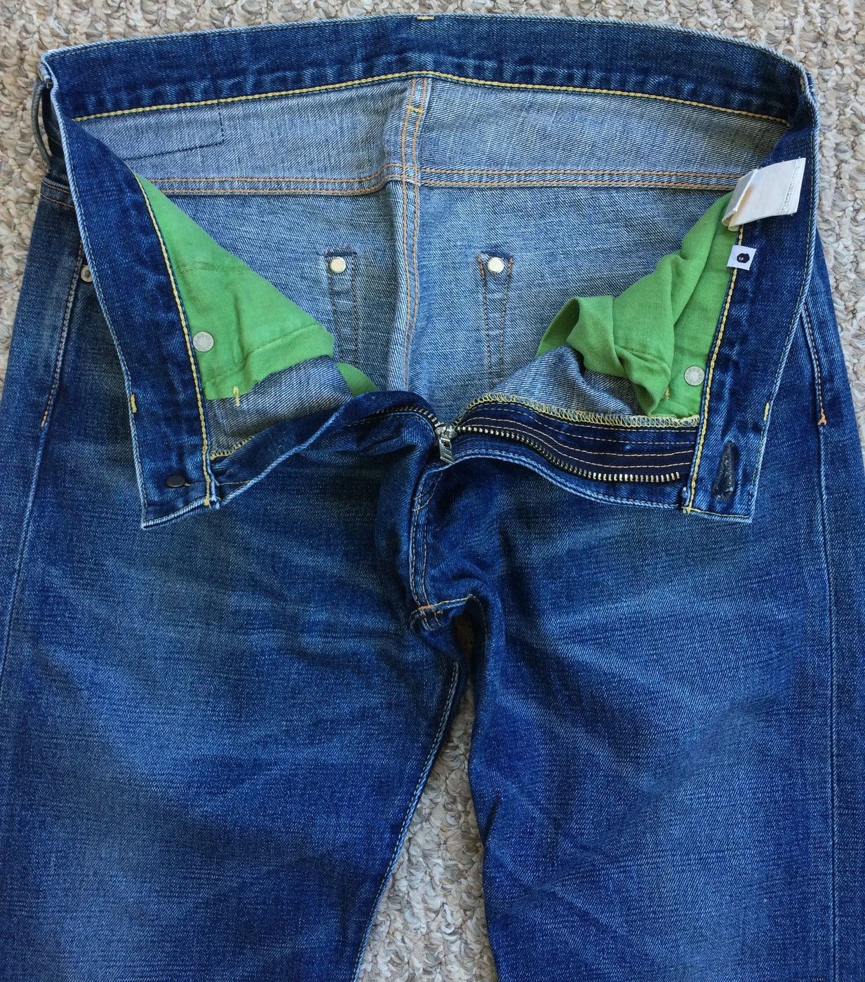 Bape Bapesta Selvedge Denim Size US 32 / EU 48 - 9 Thumbnail