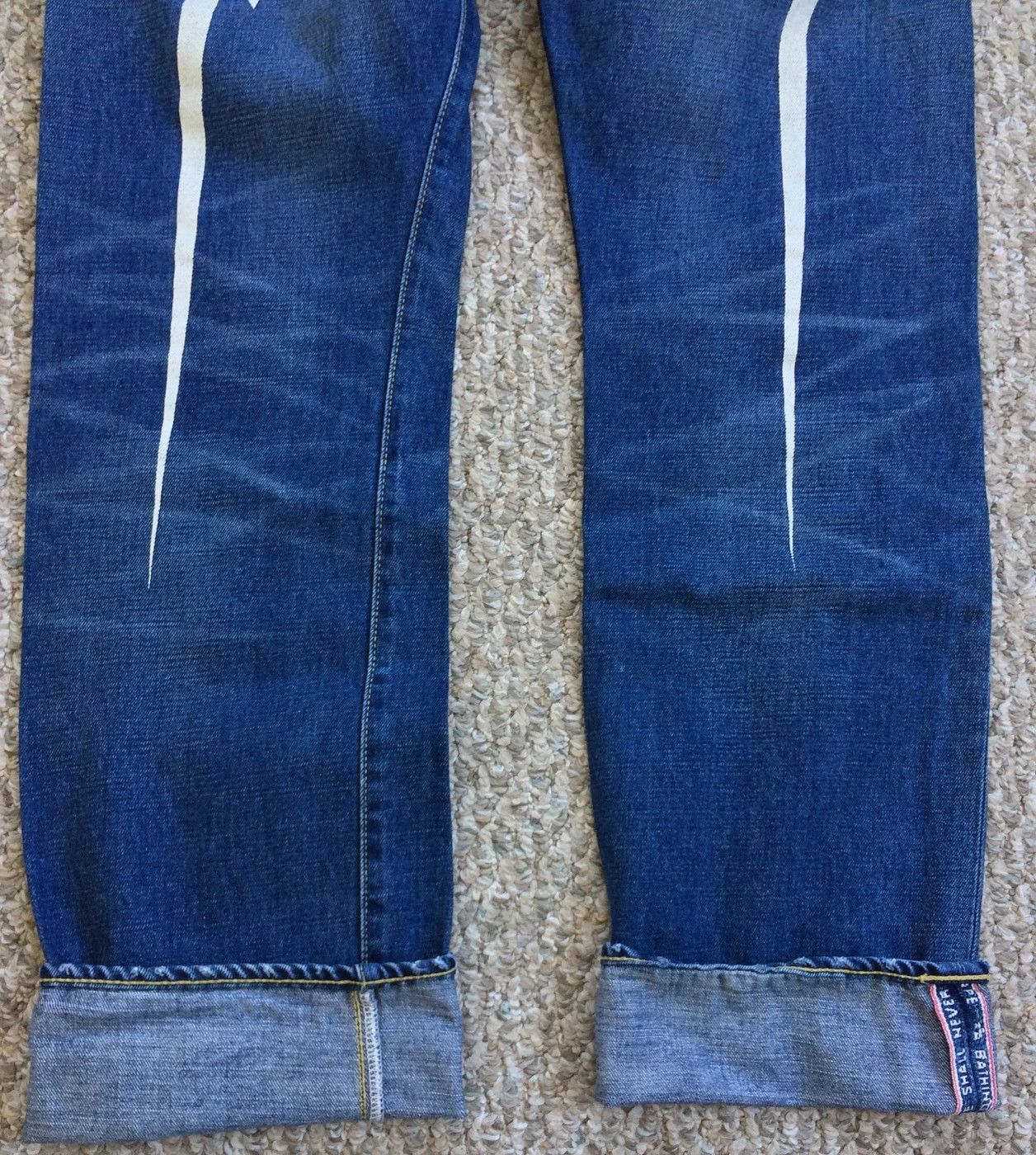 Bape Bapesta Selvedge Denim Size US 32 / EU 48 - 3 Thumbnail