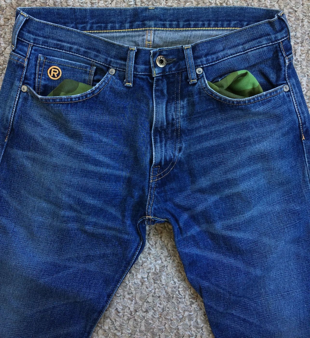 Bape Bapesta Selvedge Denim Size US 32 / EU 48 - 6 Thumbnail